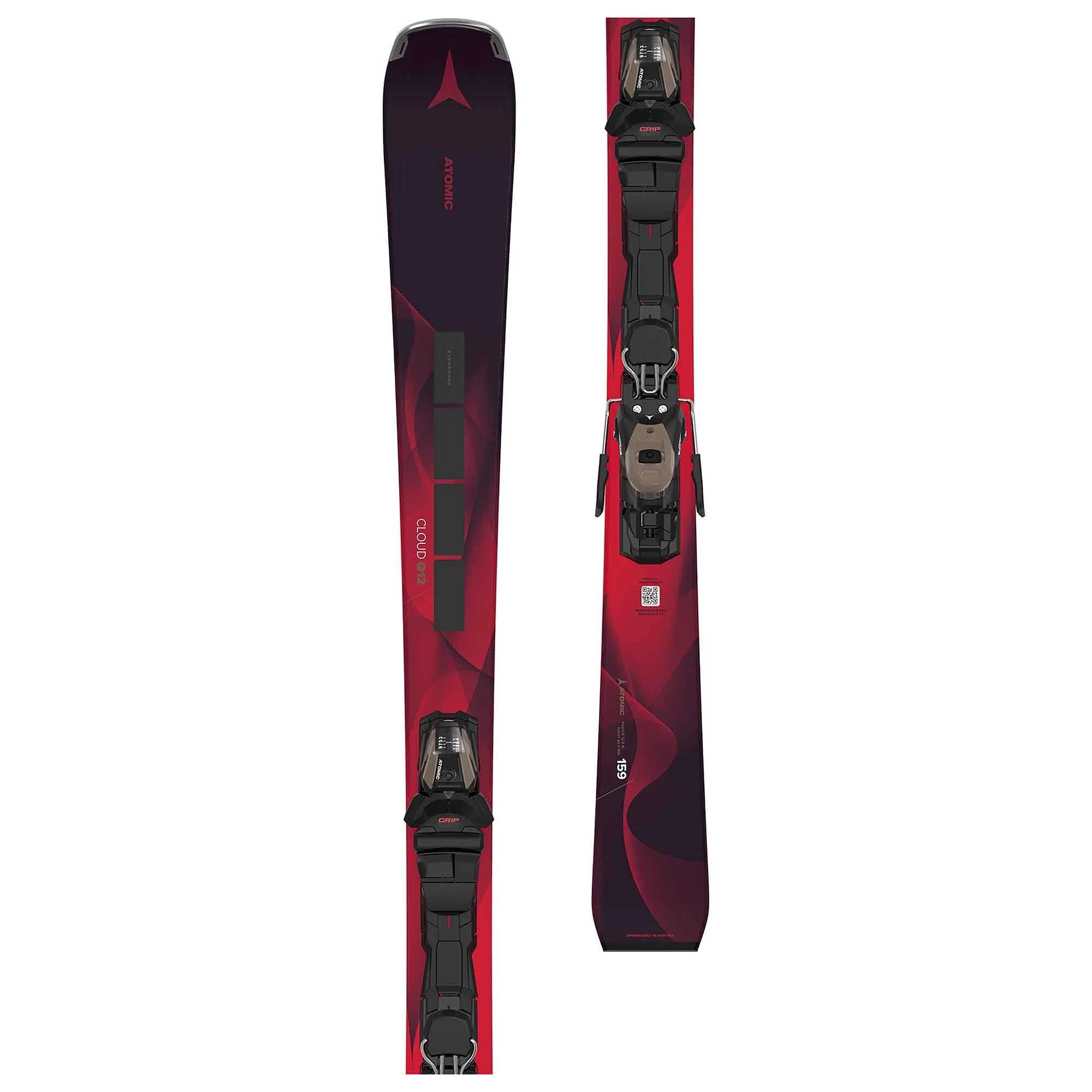 Atomic Cloud Q12 Revoshock C Womens Ski + M 10 GW Binding 2025 - Image 3