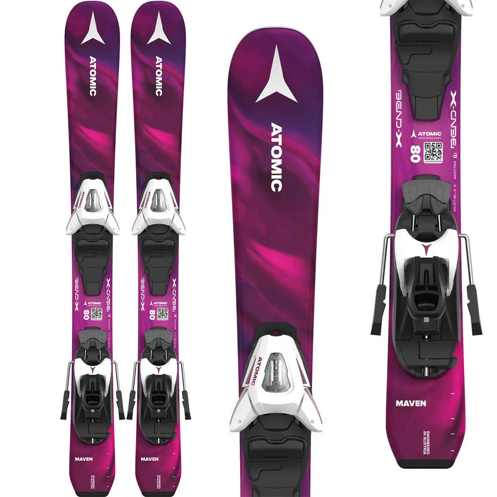 Atomic Maven Junior Ski 70 -120 + C5 GW Binding 2024 - Image 12