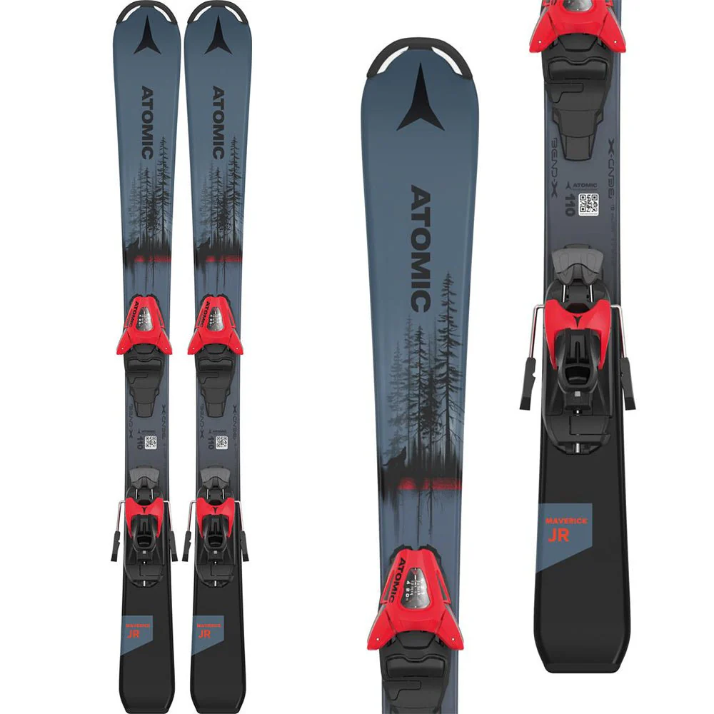 Atomic Maverick Junior Ski 70 -120 + C5 GW Binding 2024 - Image 8
