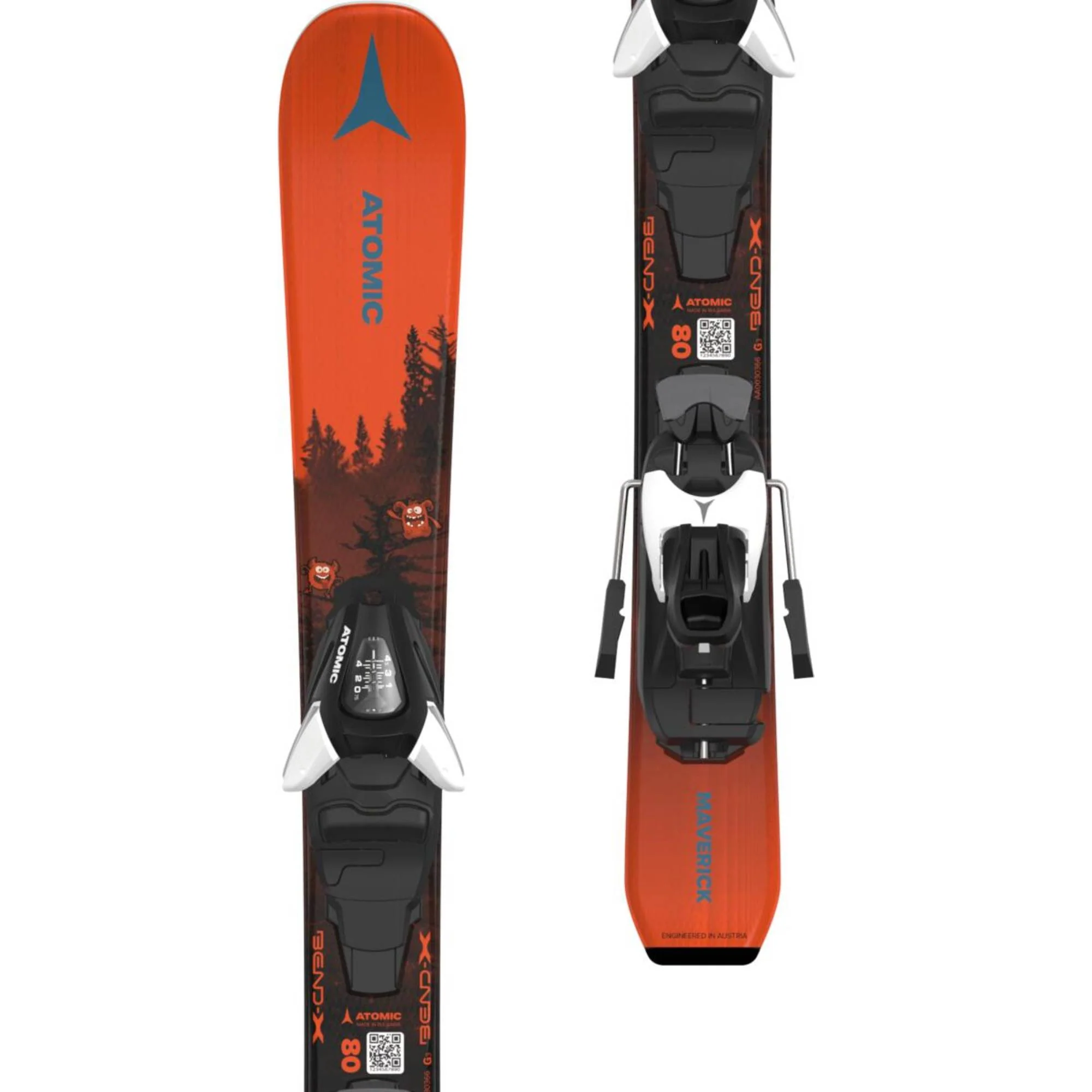 Atomic Maverick Junior Ski 70 -120 + C5 GW Binding 2026 - Image 4
