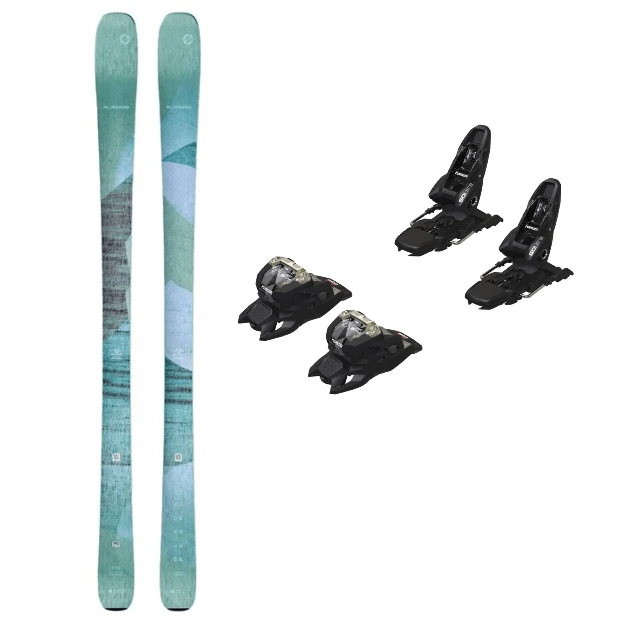 Black Pearl 84 Ski and Marker Squire 11 Bindings 2025