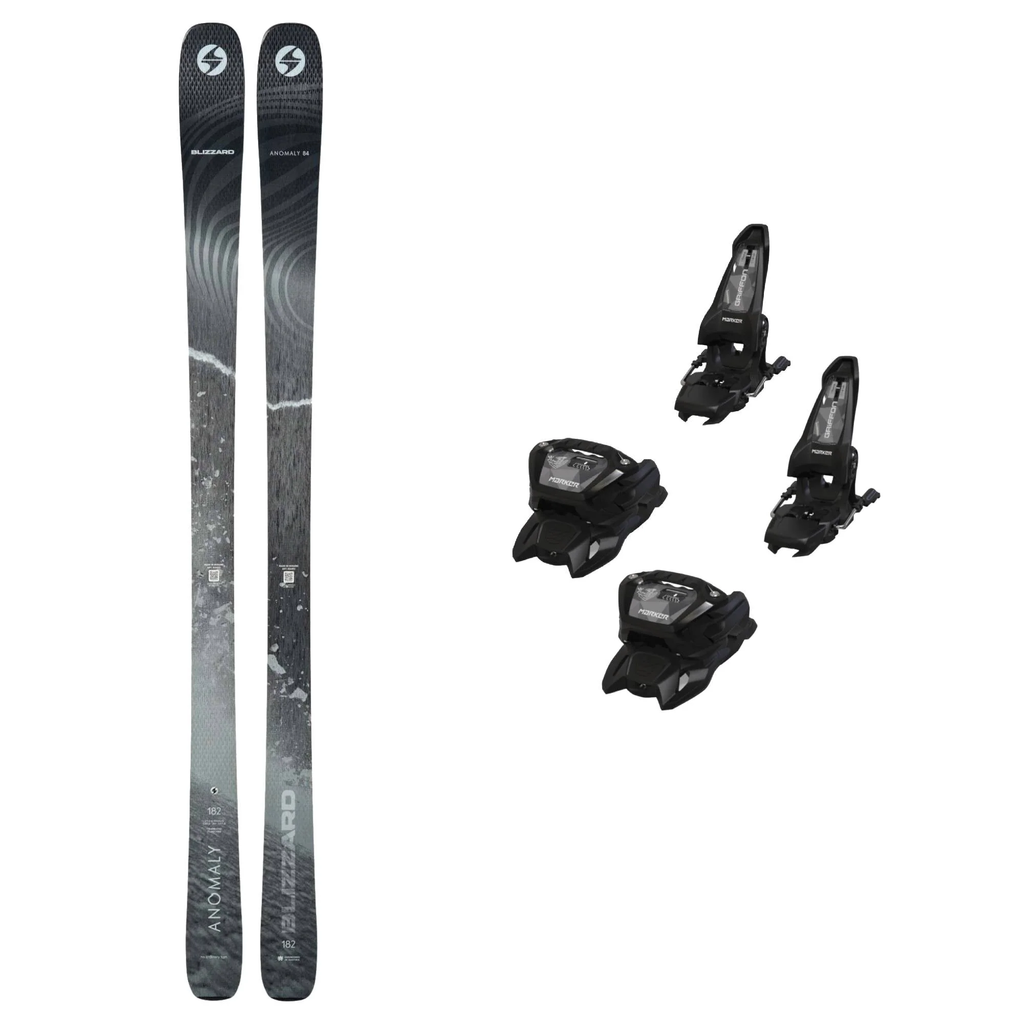 Blizzard Anomaly 84 Ski + Griffon 13 Bindings 2026 Bundle
