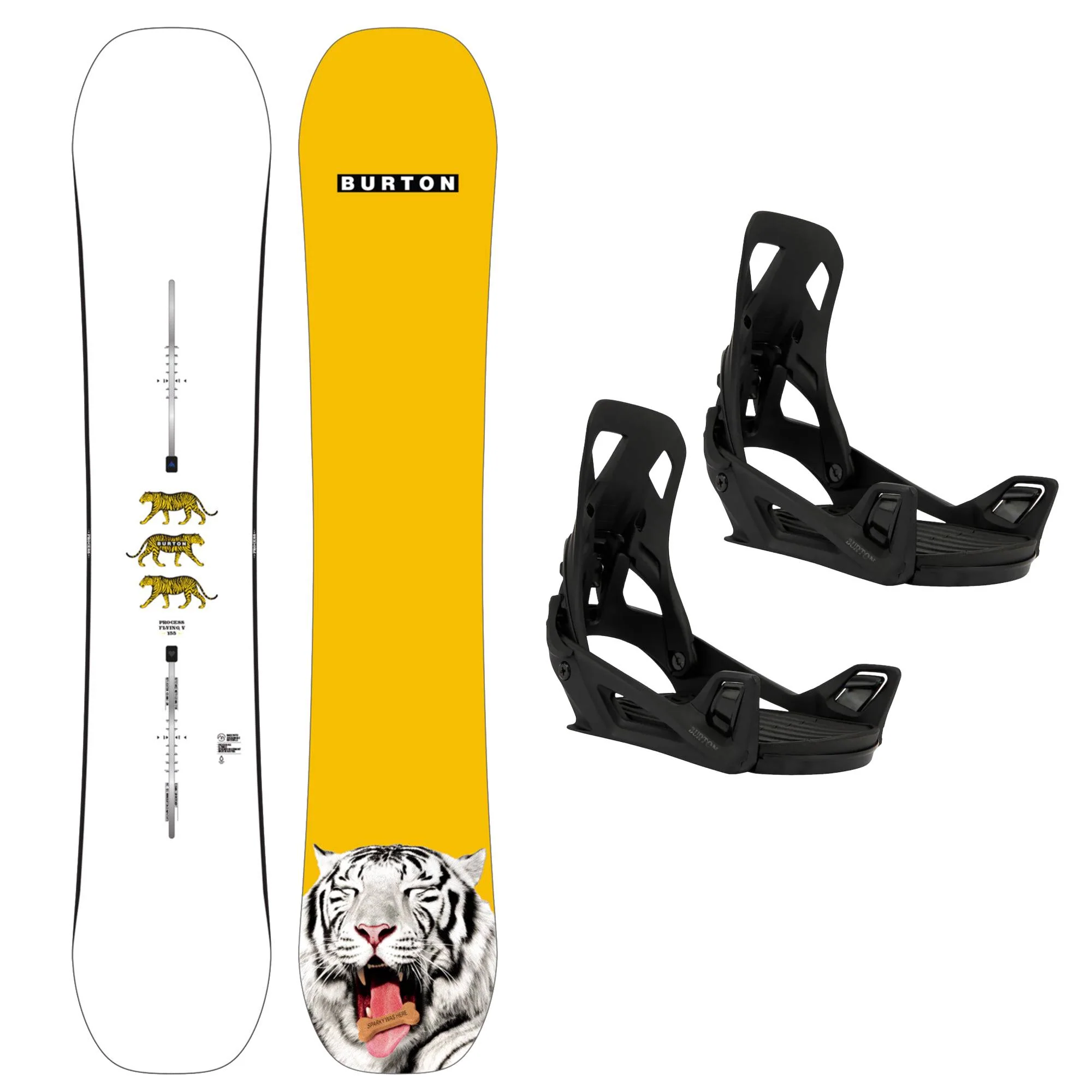 Burton Process Snowboard and Burton Step On Binding 2025 - Image 2