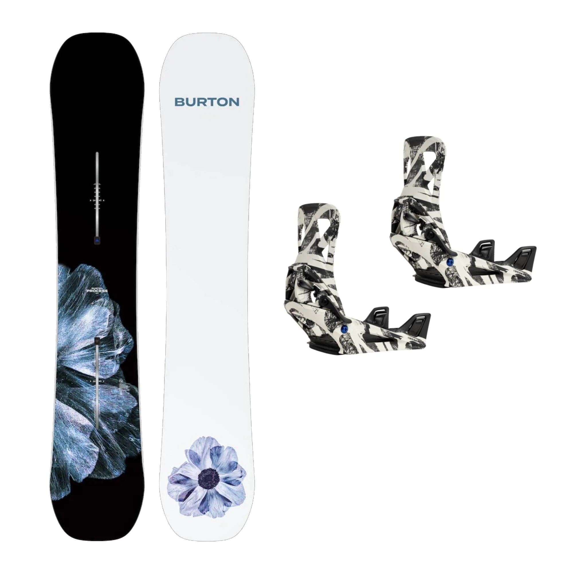 Burton Process Snowboard + Step On Snowboard Bindings 2026 Bundle - Image 3