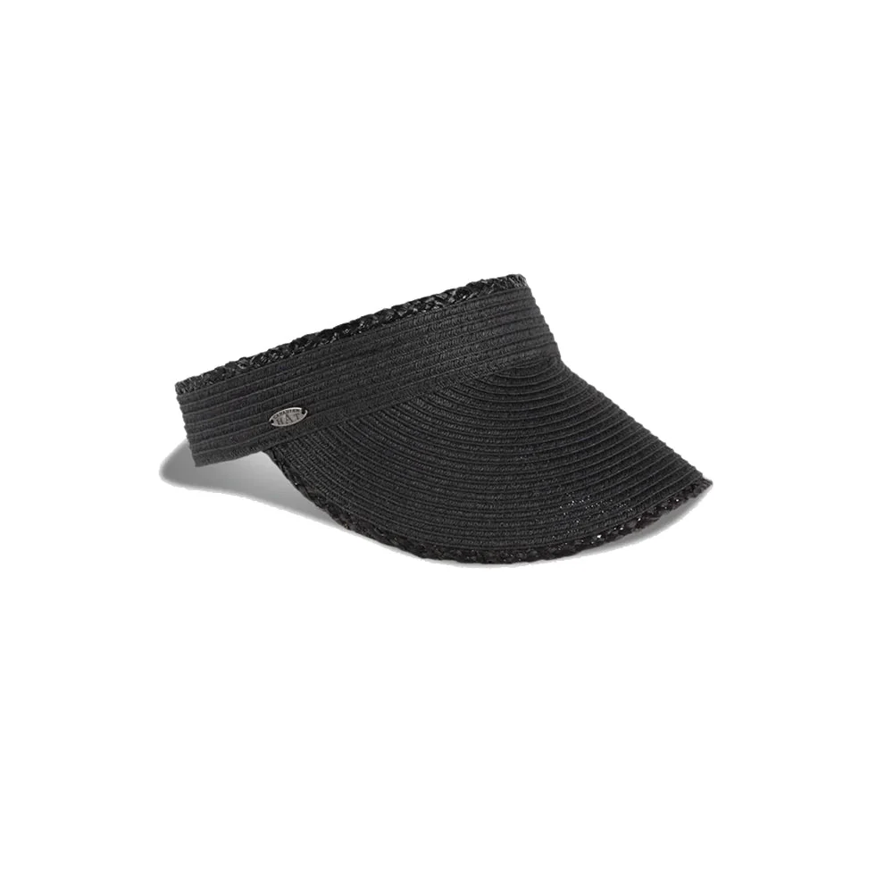 Canadian Hat Villia Womens Straw Visor 2023 - Image 2