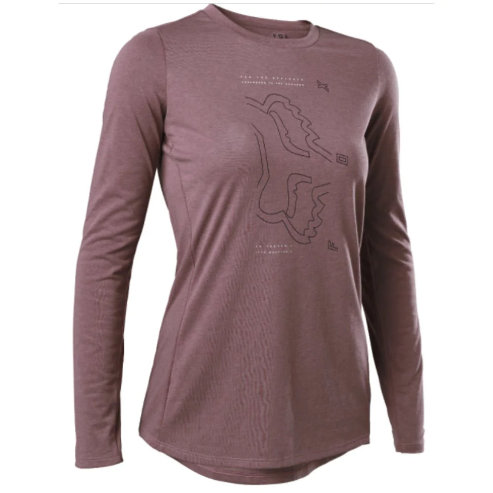 Fox Ranger DriRelease Long Sleeve Womens Jersey - Image 2
