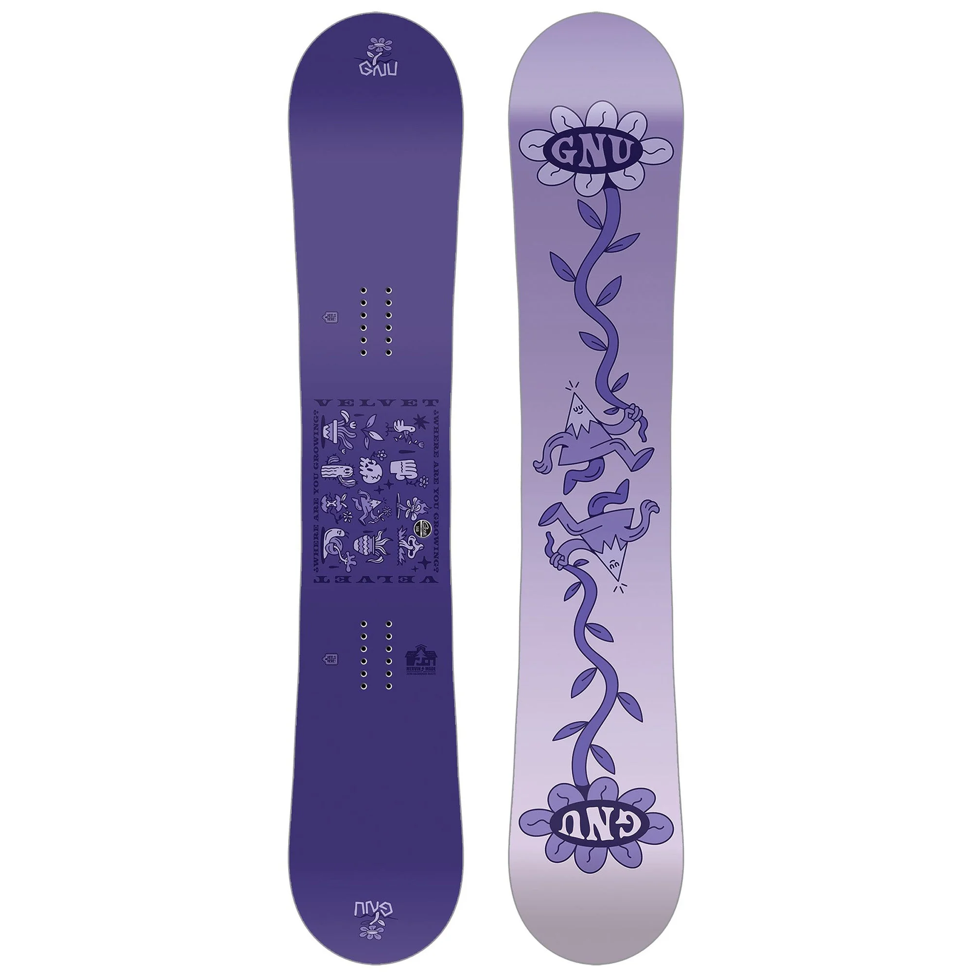 Gnu Velvet Womens Snowboard 2025 - Image 2