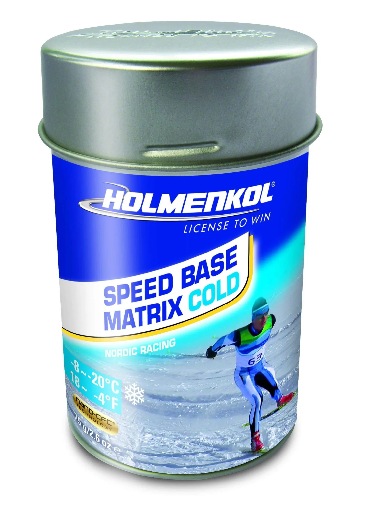 Holmenkol SpeedBase Matrix 75g w/ Scraper - Image 4