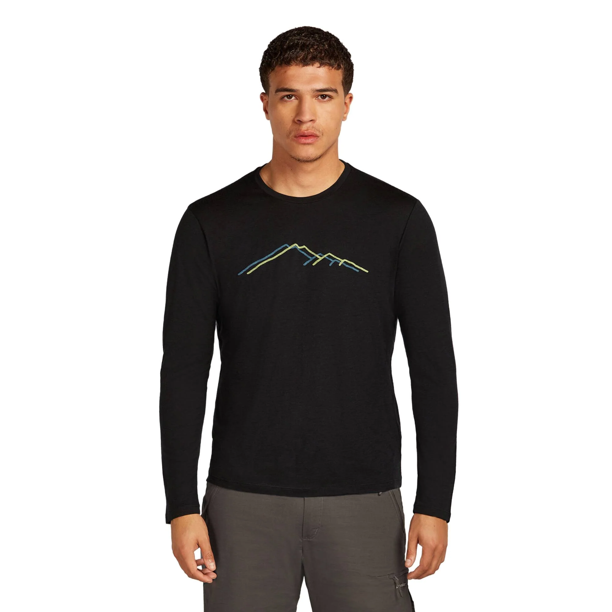 Icebreaker 150 Tech Lite Mens LS Tee GRX1