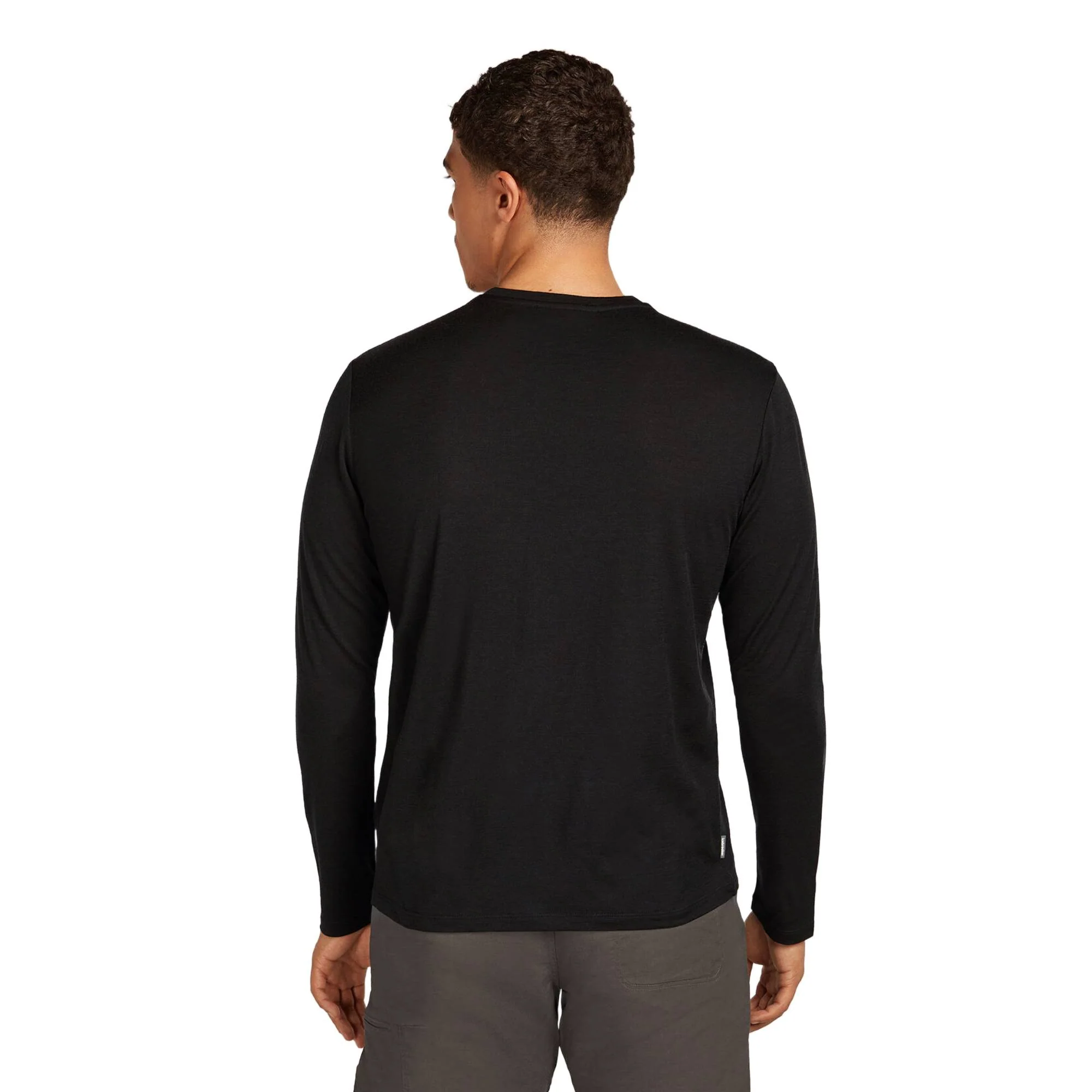 Icebreaker 150 Tech Lite Mens LS Tee GRX1 - Image 2