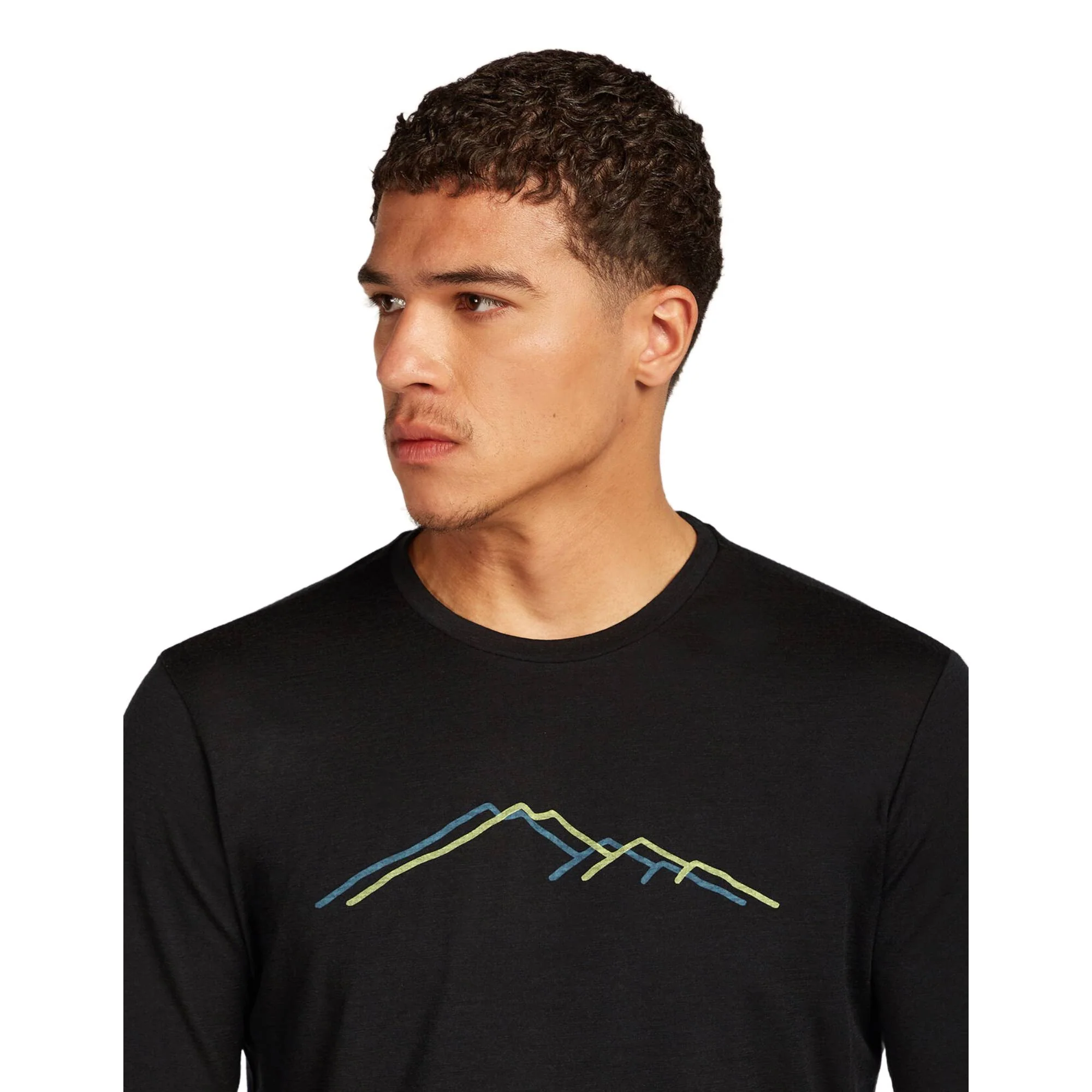 Icebreaker 150 Tech Lite Mens LS Tee GRX1 - Image 4