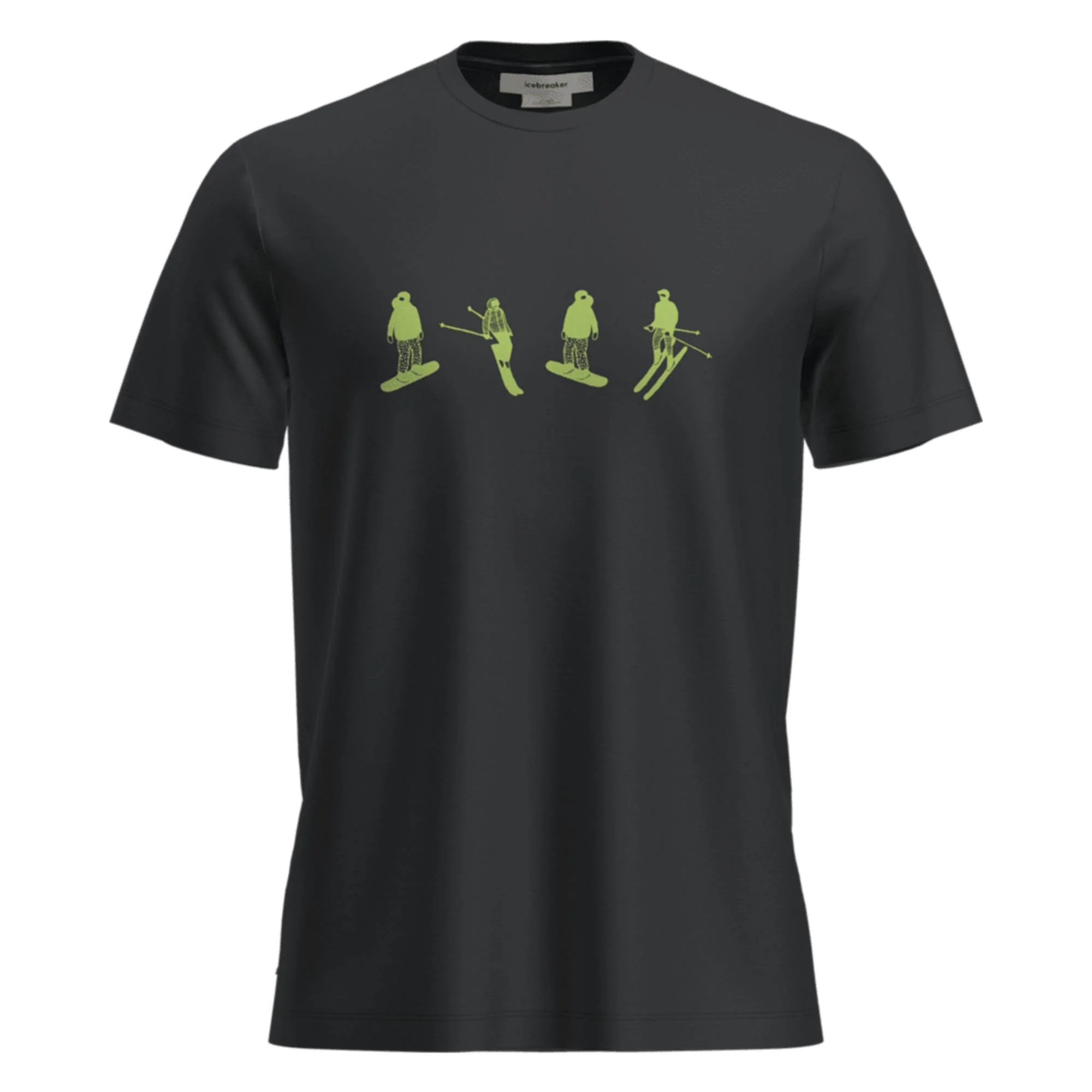 Icebreaker 150 Tech Lite Snow Day Mens SS Tee