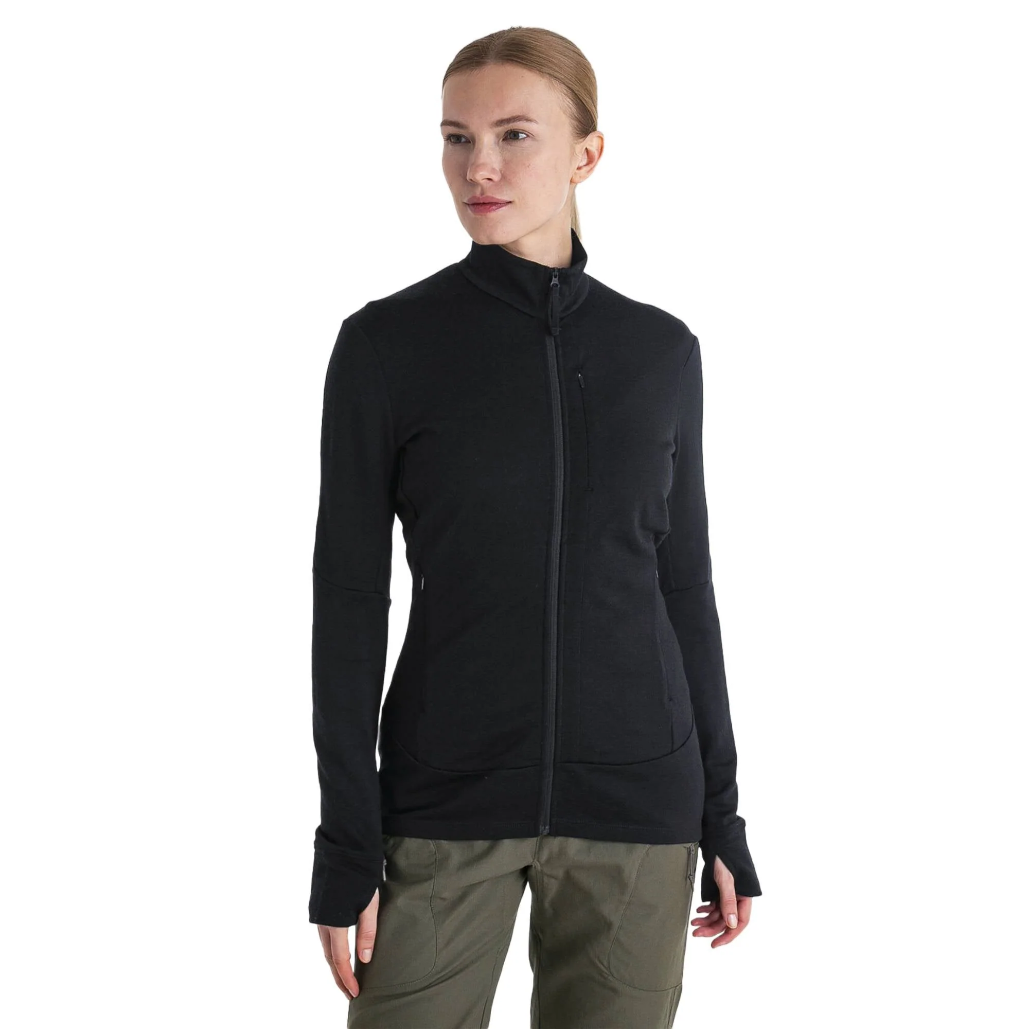 Icebreaker 260 Quantum Womens LS Zip - Image 2
