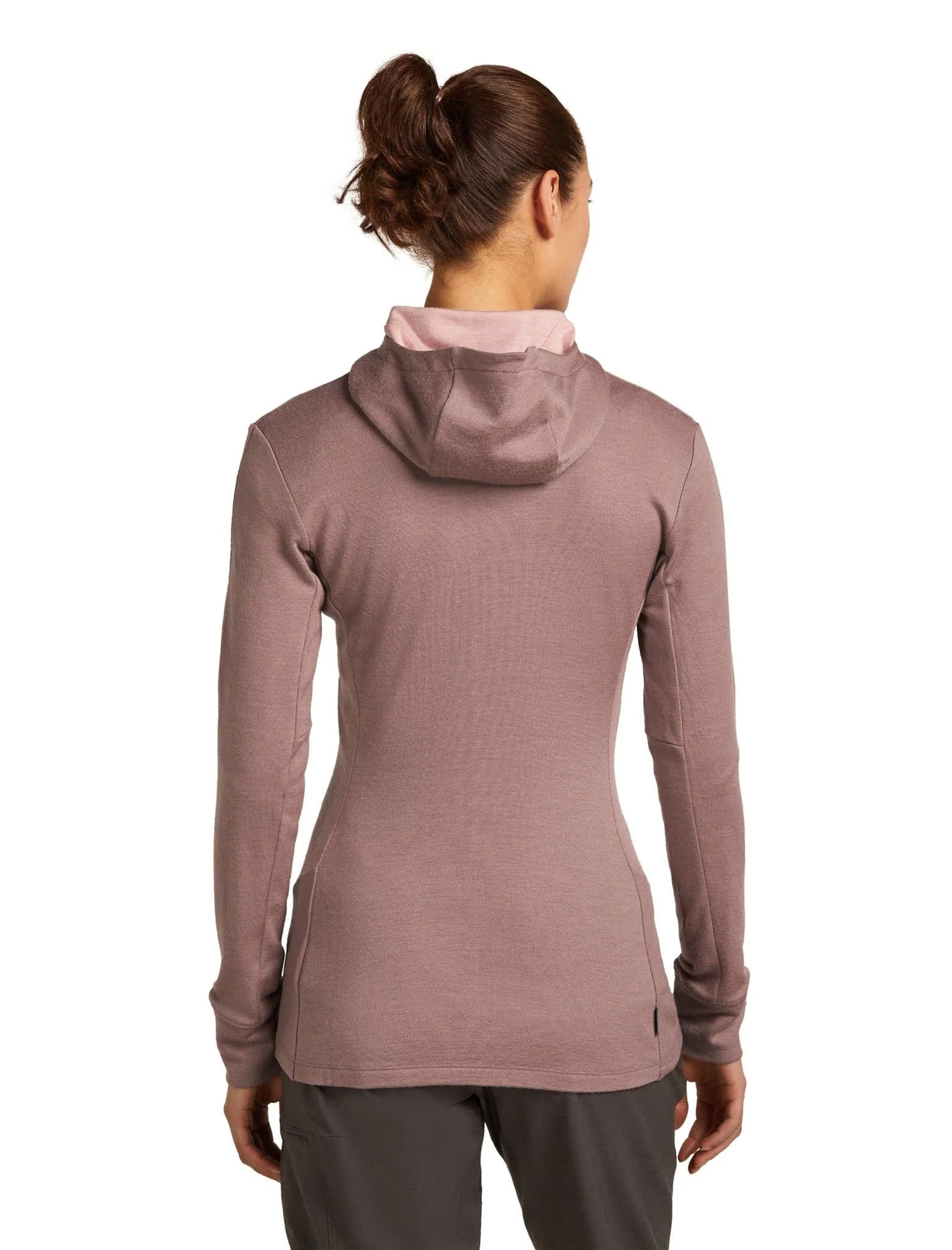 Icebreaker 260 Quantum Womens LS Zip Hoodie - Image 2