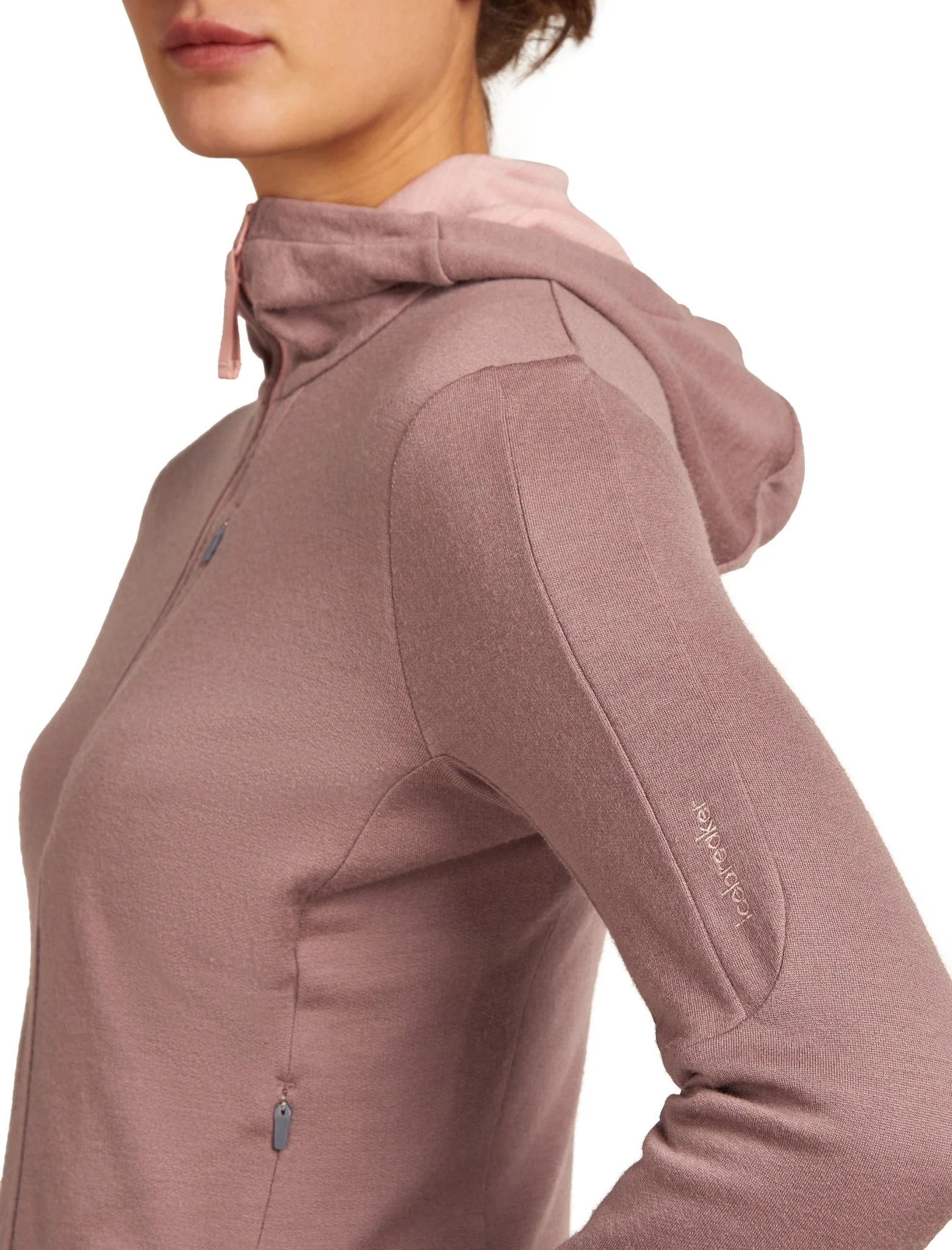 Icebreaker 260 Quantum Womens LS Zip Hoodie - Image 3