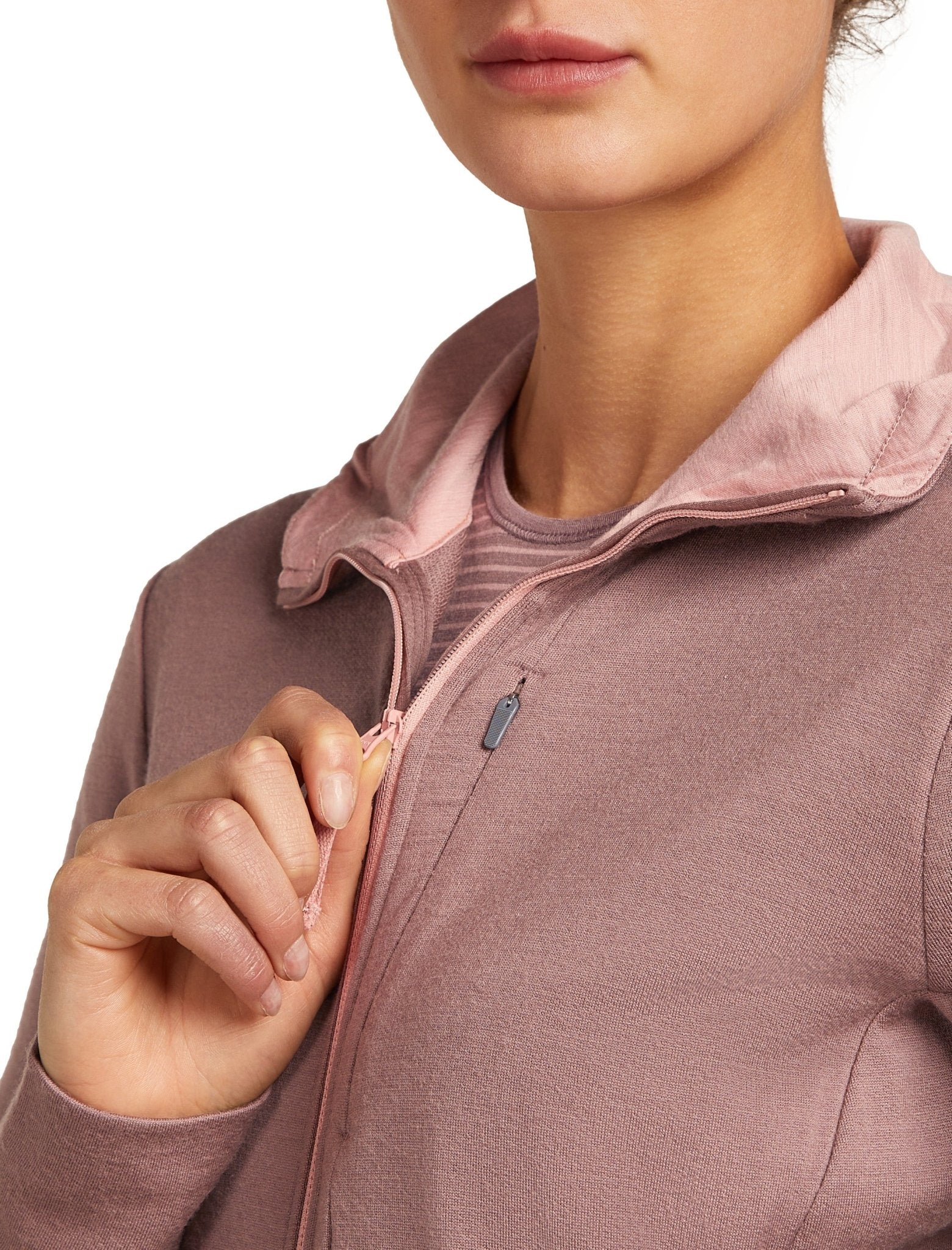 Icebreaker 260 Quantum Womens LS Zip Hoodie - Image 5