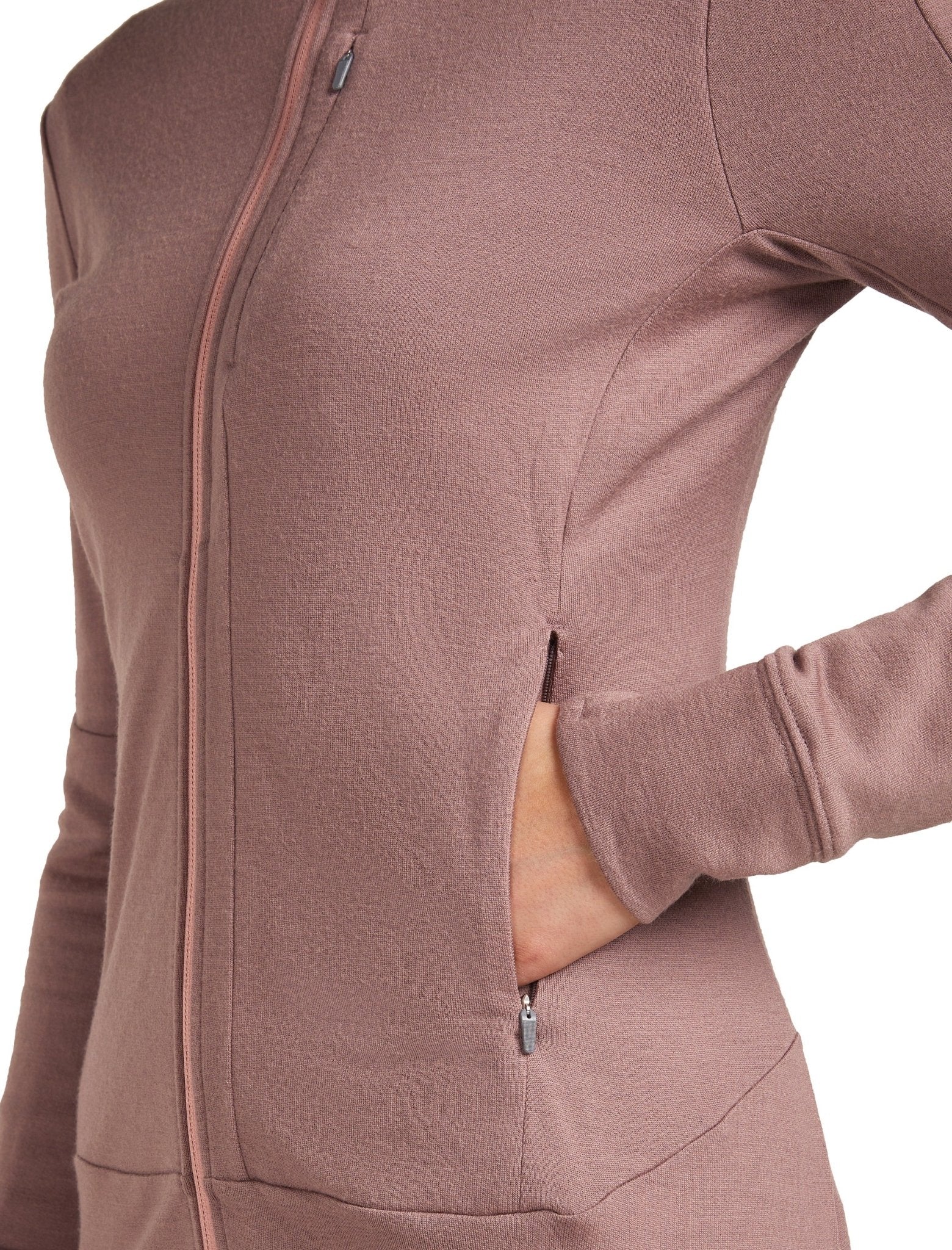 Icebreaker 260 Quantum Womens LS Zip Hoodie - Image 7