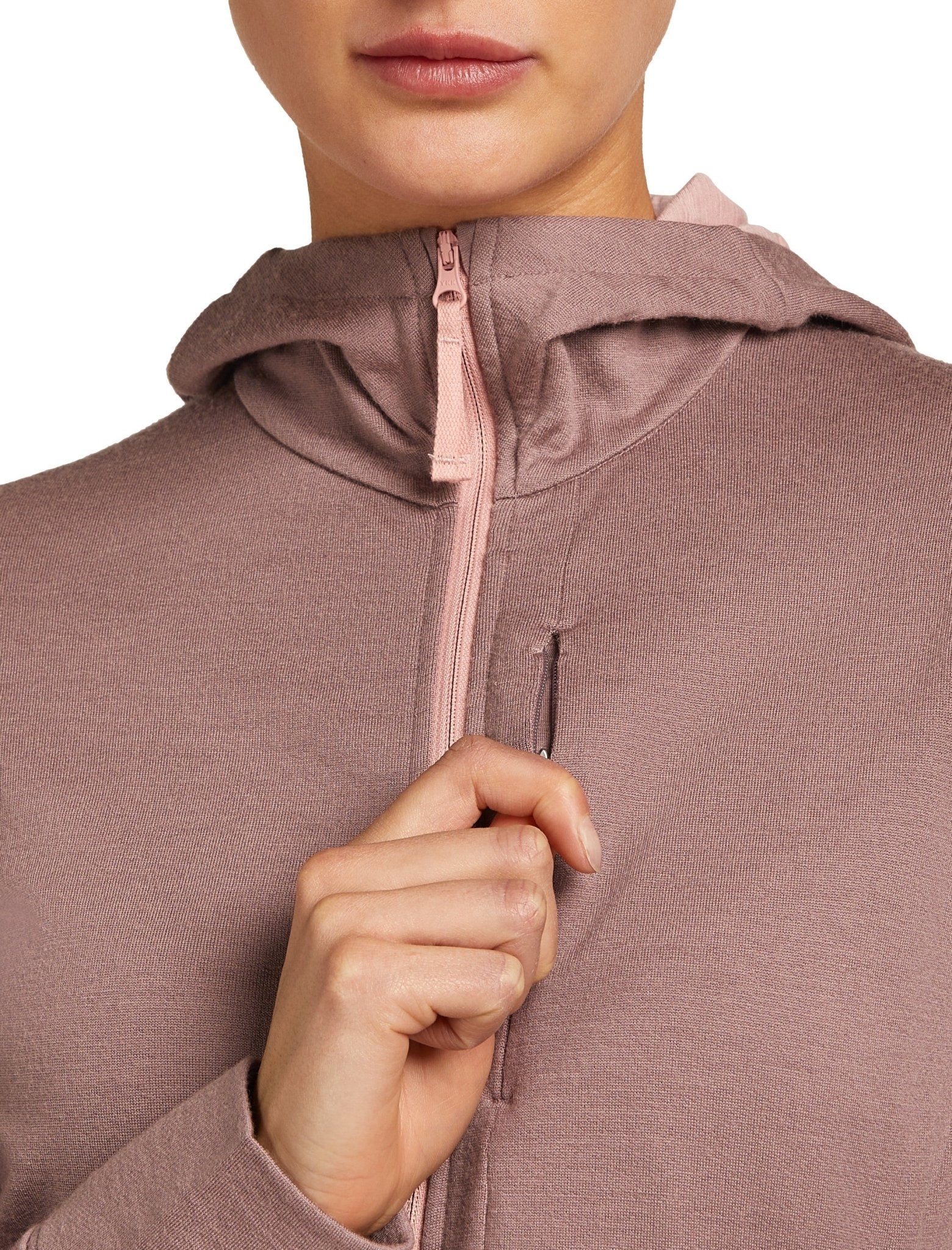 Icebreaker 260 Quantum Womens LS Zip Hoodie - Image 8