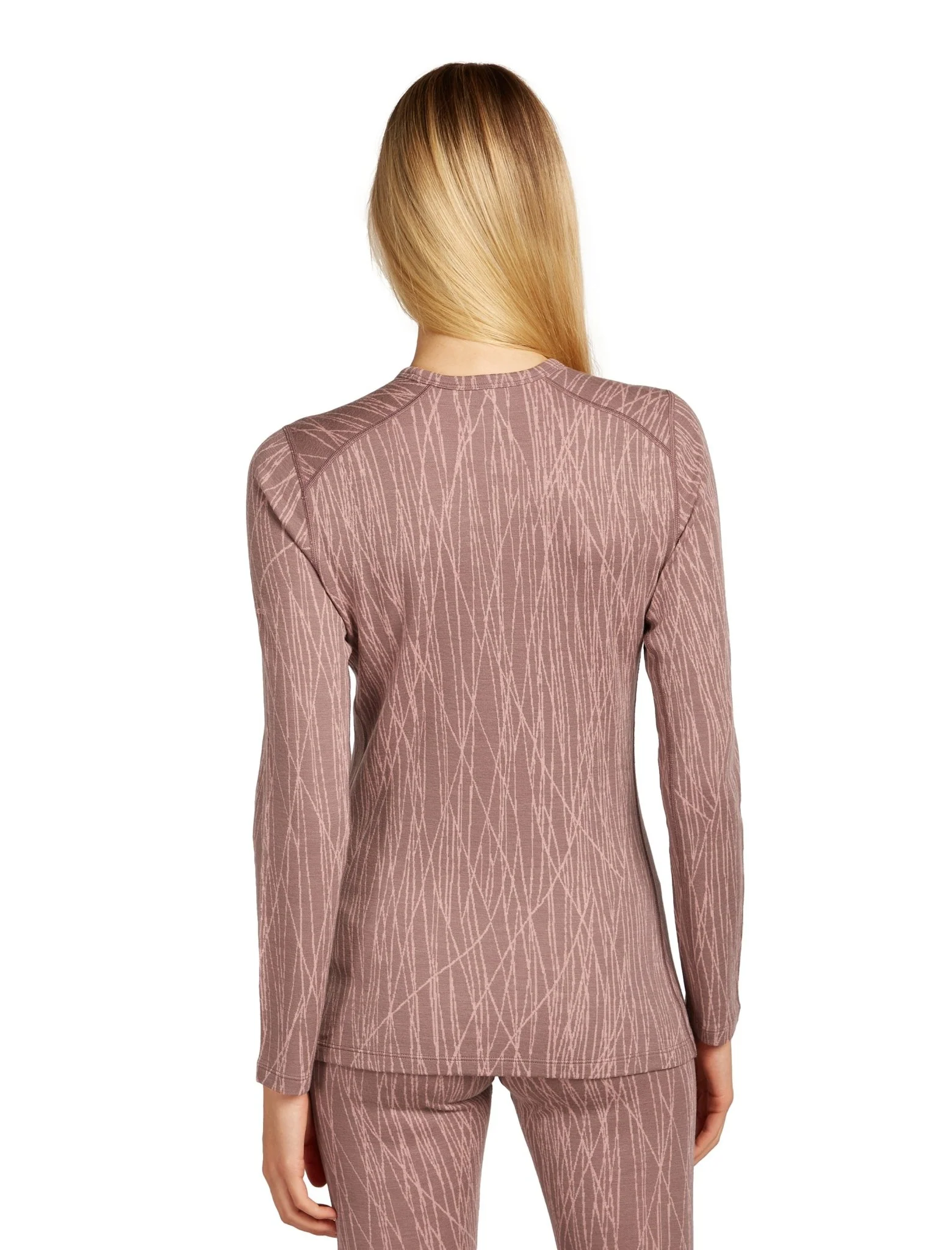 Icebreaker 260 Tech Vertex Womens LS Crewe GRX1 - Image 2