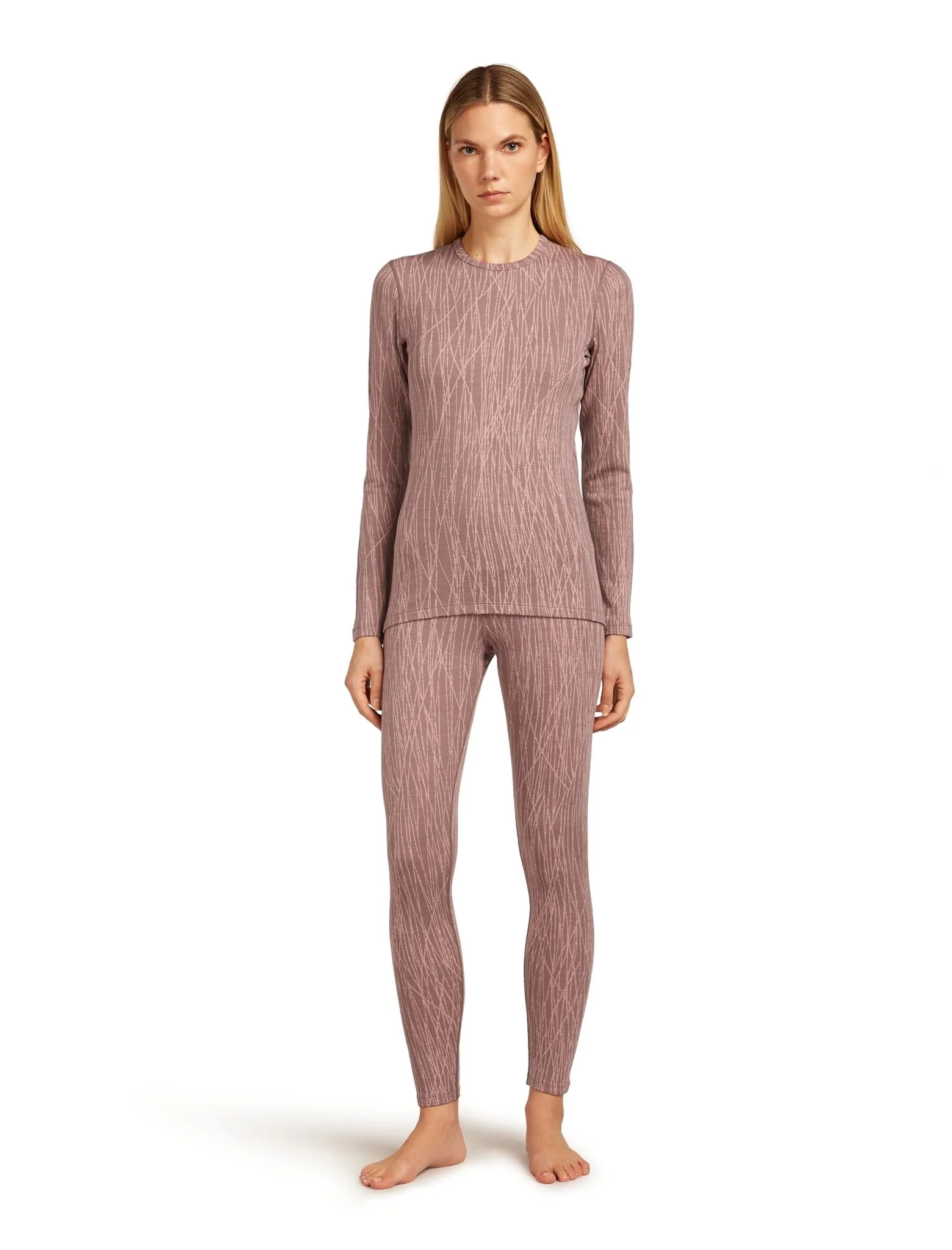 Icebreaker 260 Tech Vertex Womens LS Crewe GRX1 - Image 3