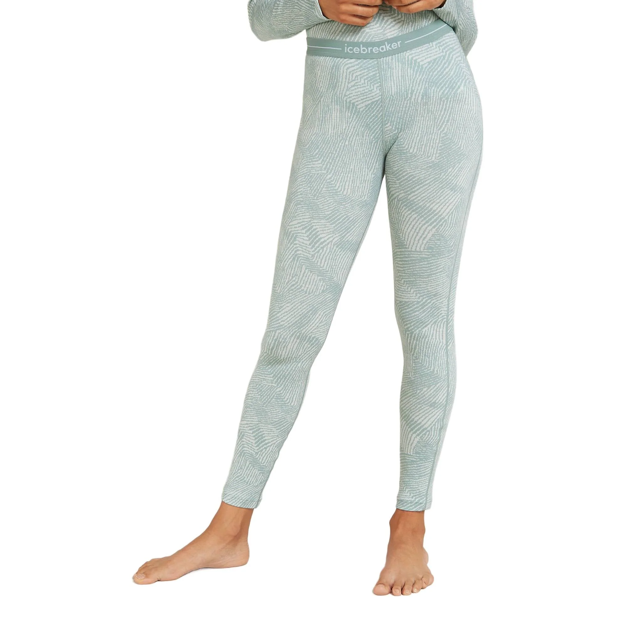 Icebreaker 260 Vertex Womens Leggings Frozen Forms - Image 3