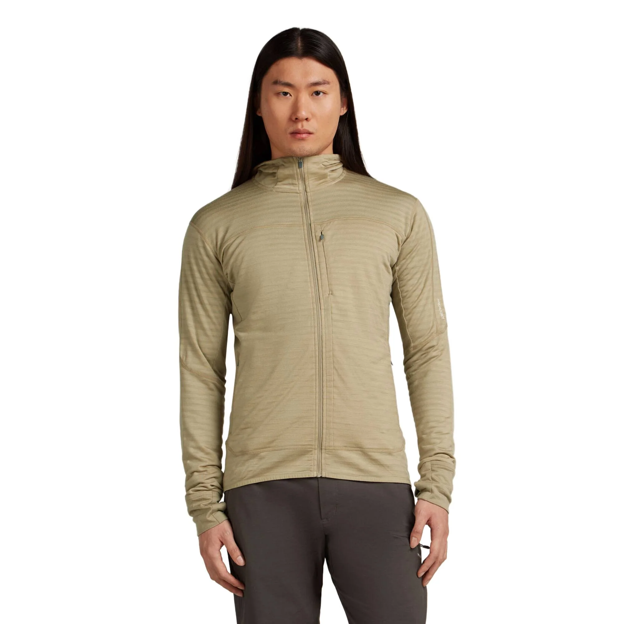 Icebreaker 300 RealFleece Descender Mens LS Zip Hoodie - Image 8