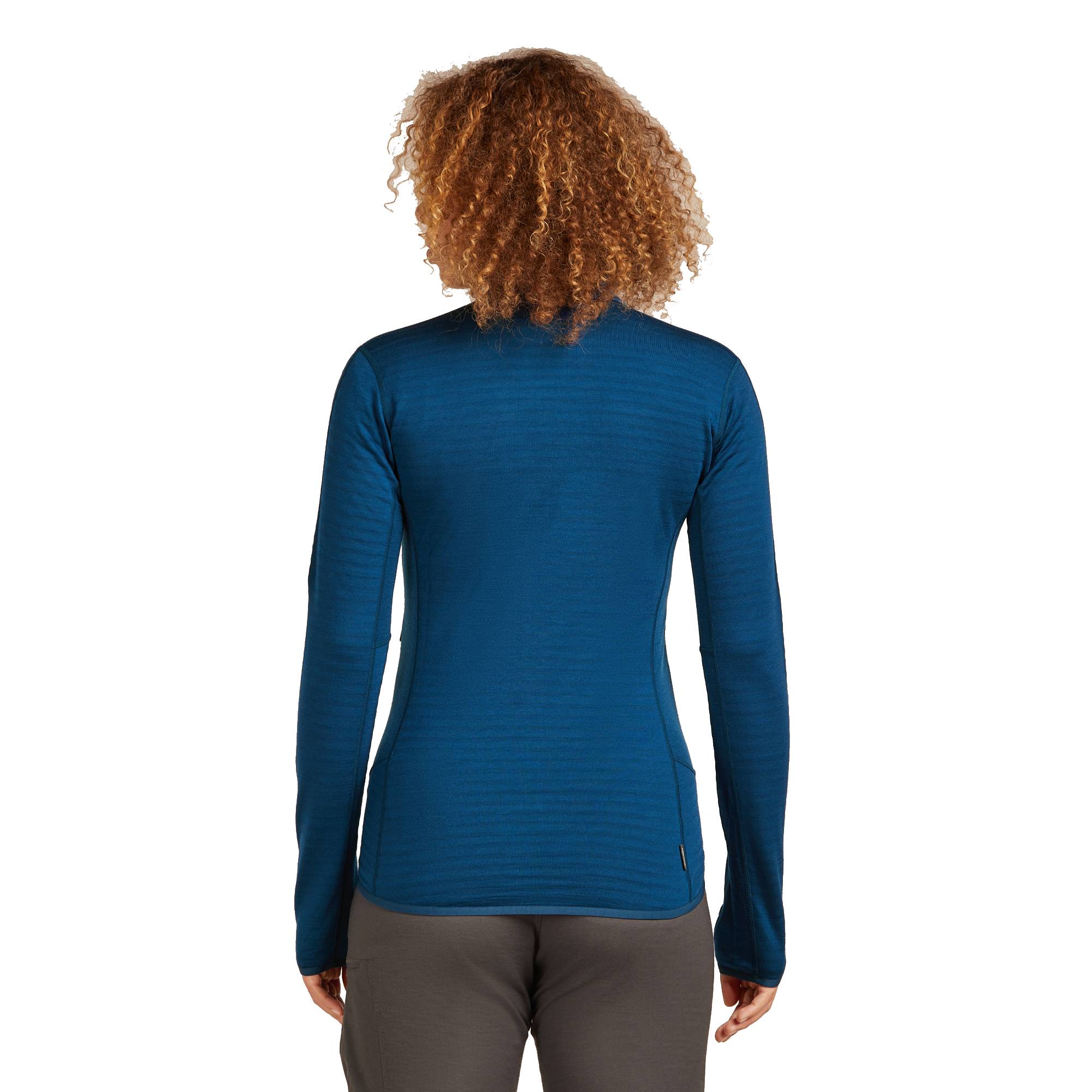 Icebreaker 300 RealFleece Descender Womens LS Zip - Image 5