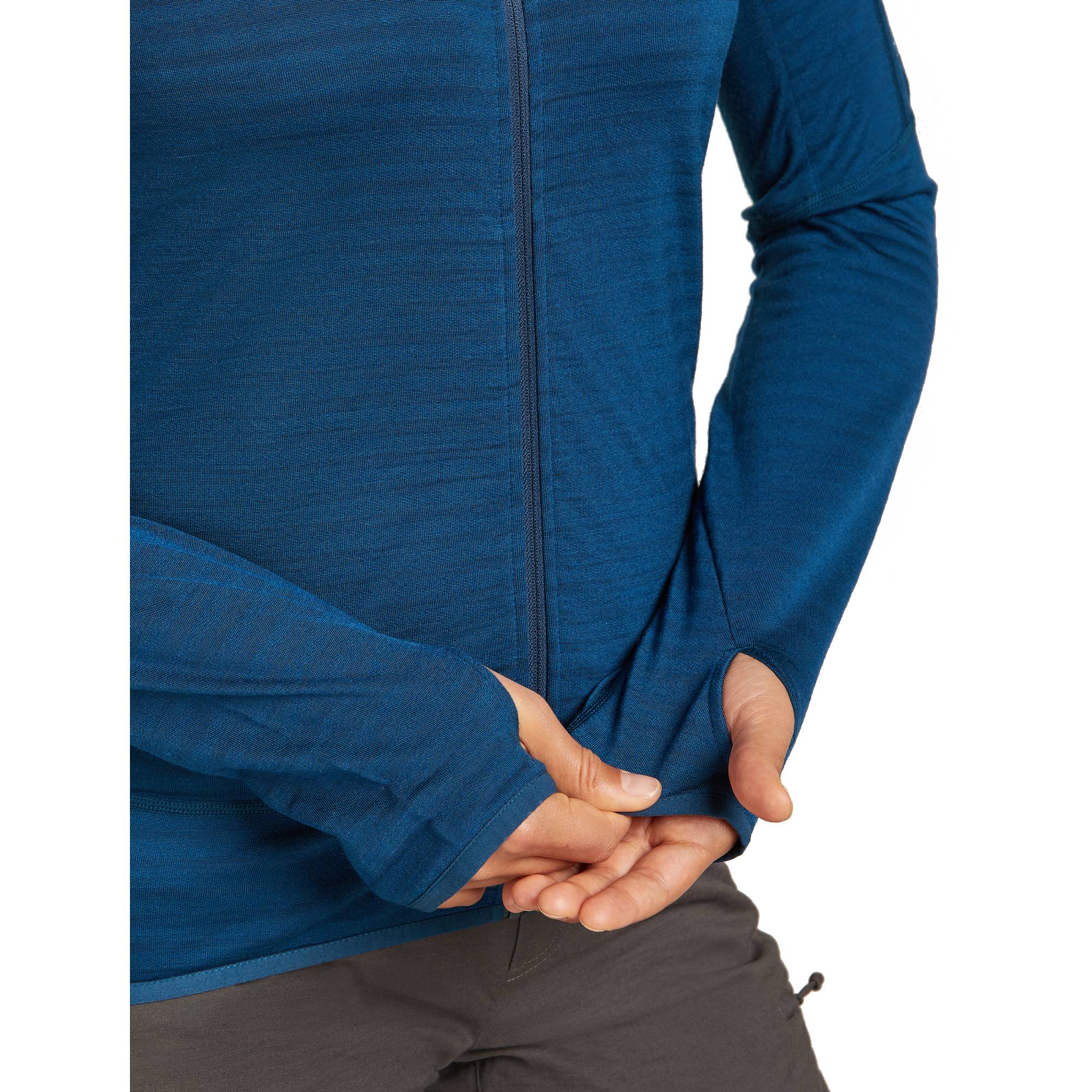 Icebreaker 300 RealFleece Descender Womens LS Zip - Image 8