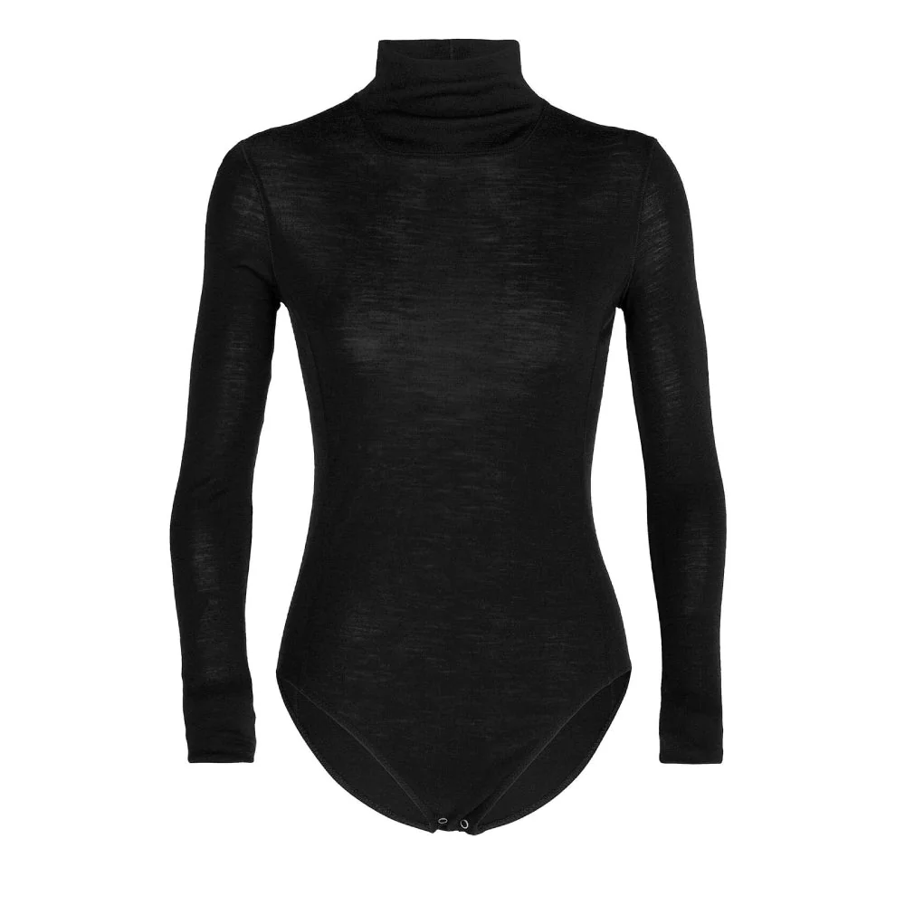 Icebreaker Queens Womens LS High Neck Body Suit - Image 5