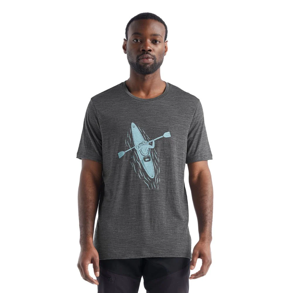 Icebreaker Tech Lite II Paddle Lines Mens SS Tee - Image 2