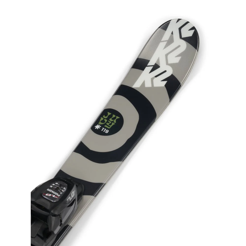 K2 Juvy Junior Ski 119 + FDT 4.5 GW Binding 2023 - Image 3
