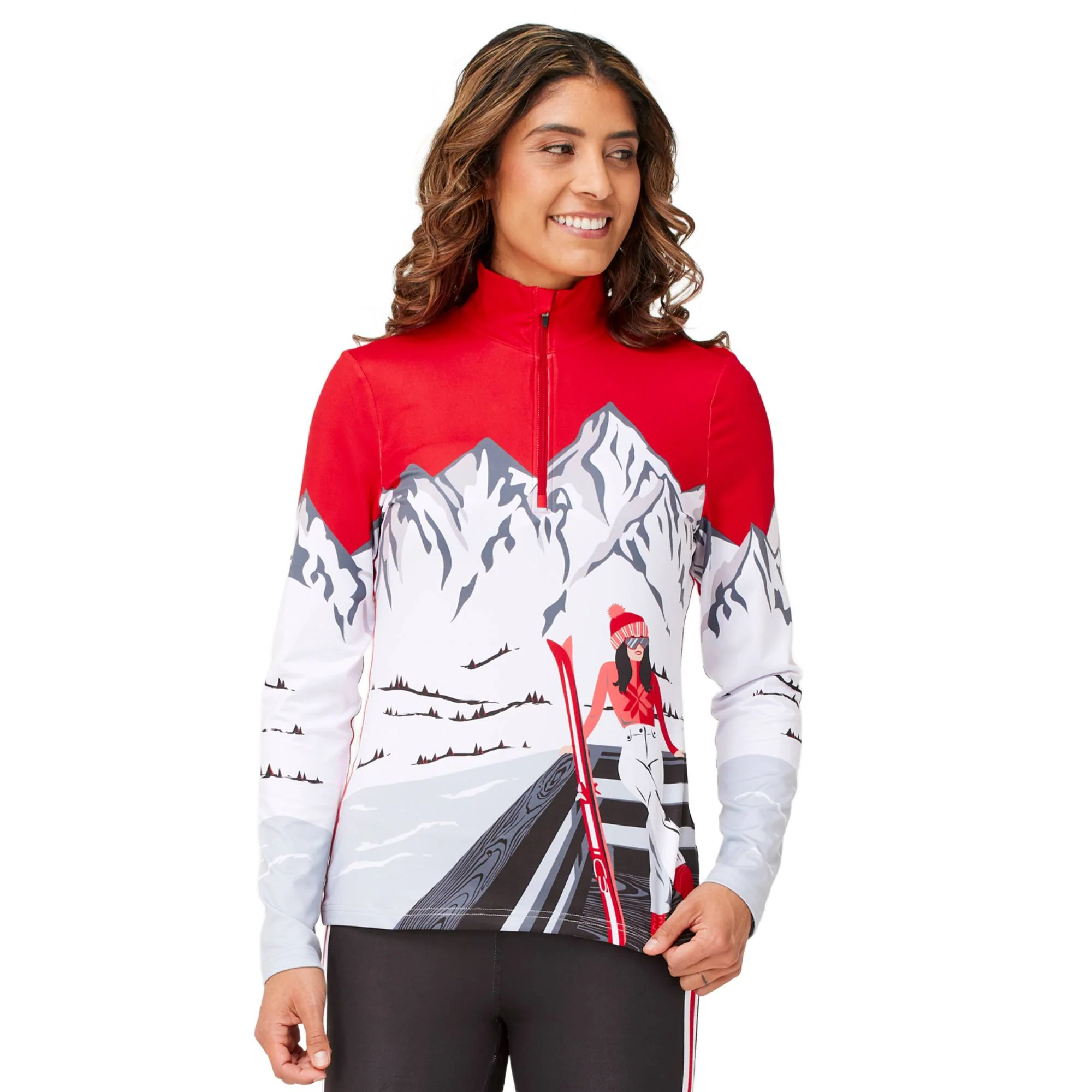 Krimson Klover Apres Anyone Womens Top 2025 - Image 2