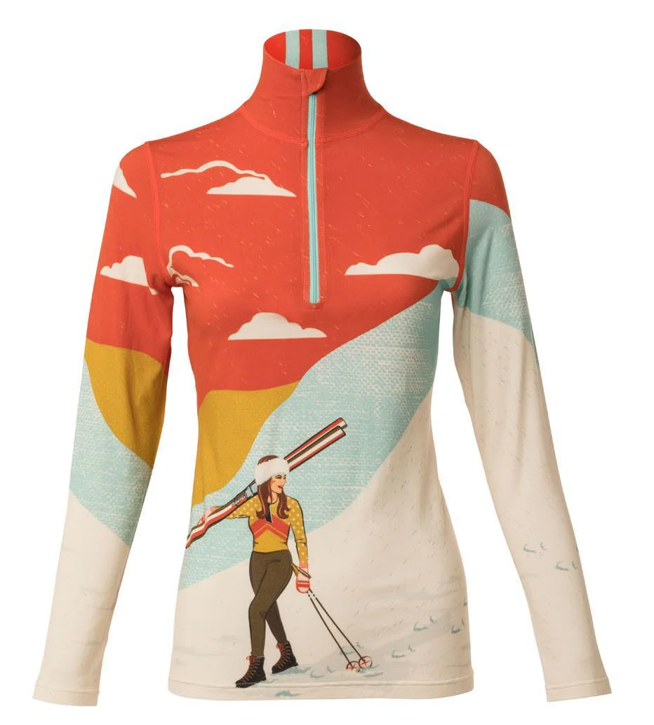 Krimson Klover Backcountry Ladies Zip Top 2019 - Image 8