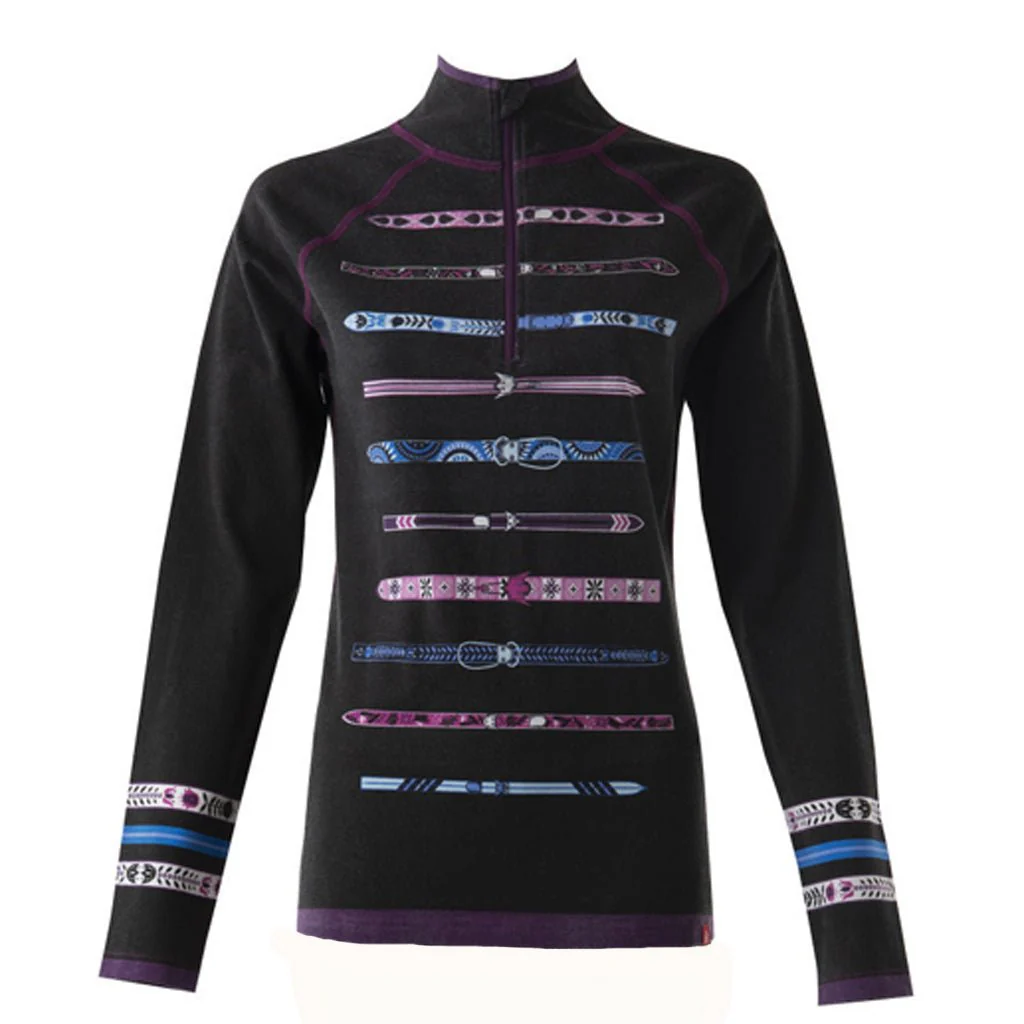 Krimson Klover Upslope Ladies Zip Top 2019 - Image 2