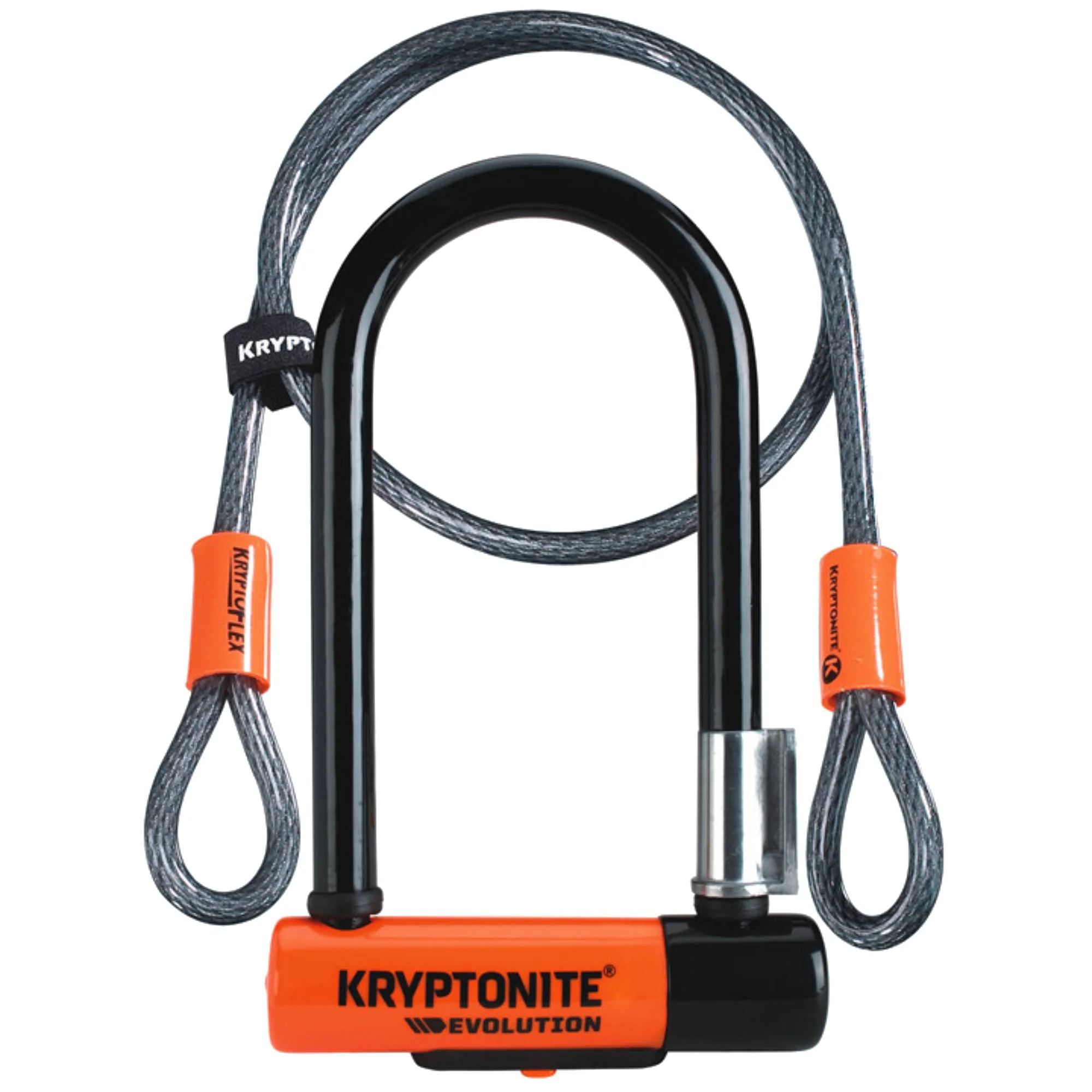 Kryptonite Evolution Mini-7 Bike Lock With 4' Flex Cable - Image 2