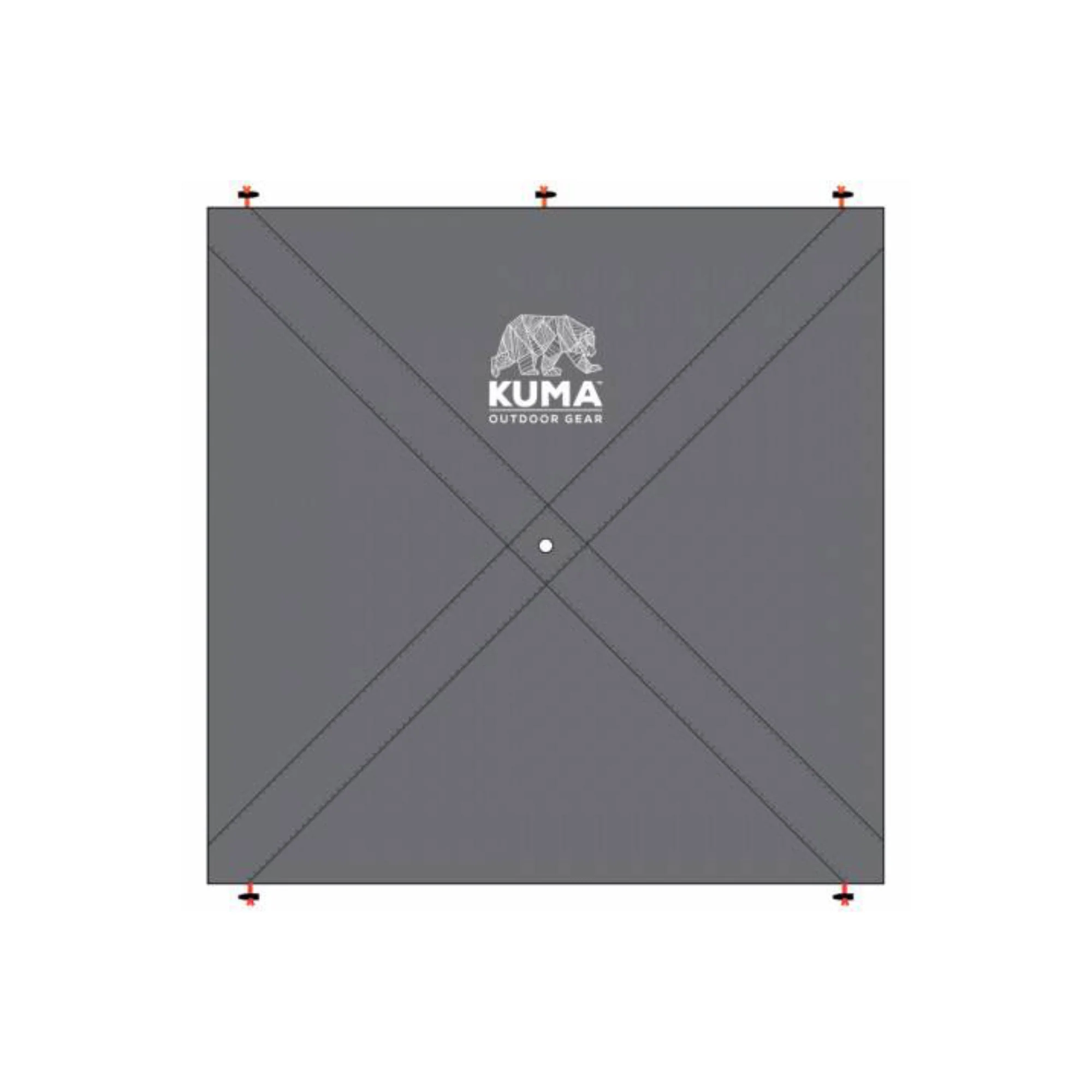 Kuma Bear Den Gazebo Privacy Panel - Image 2