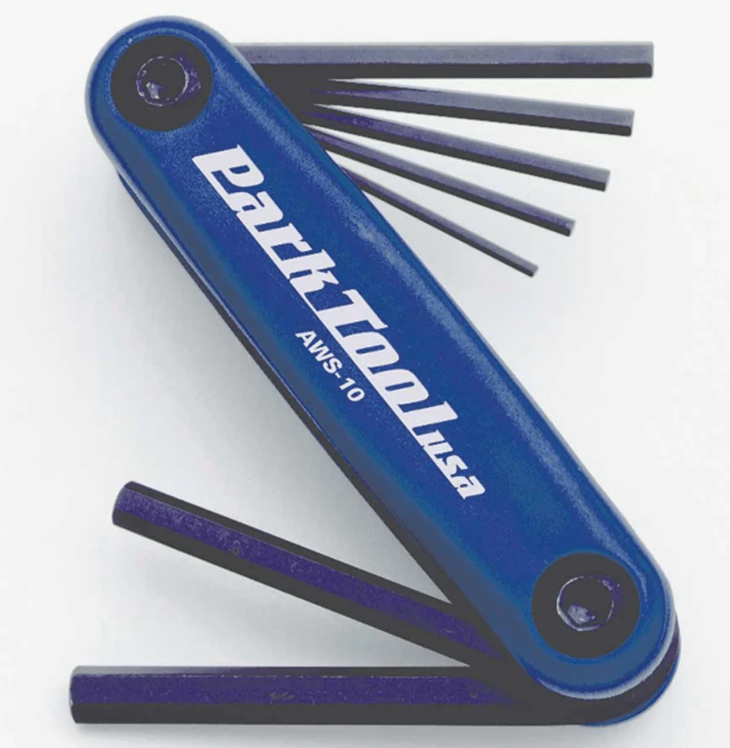 Park Tool AWS10 Folding Hex Wrench Set - Image 2