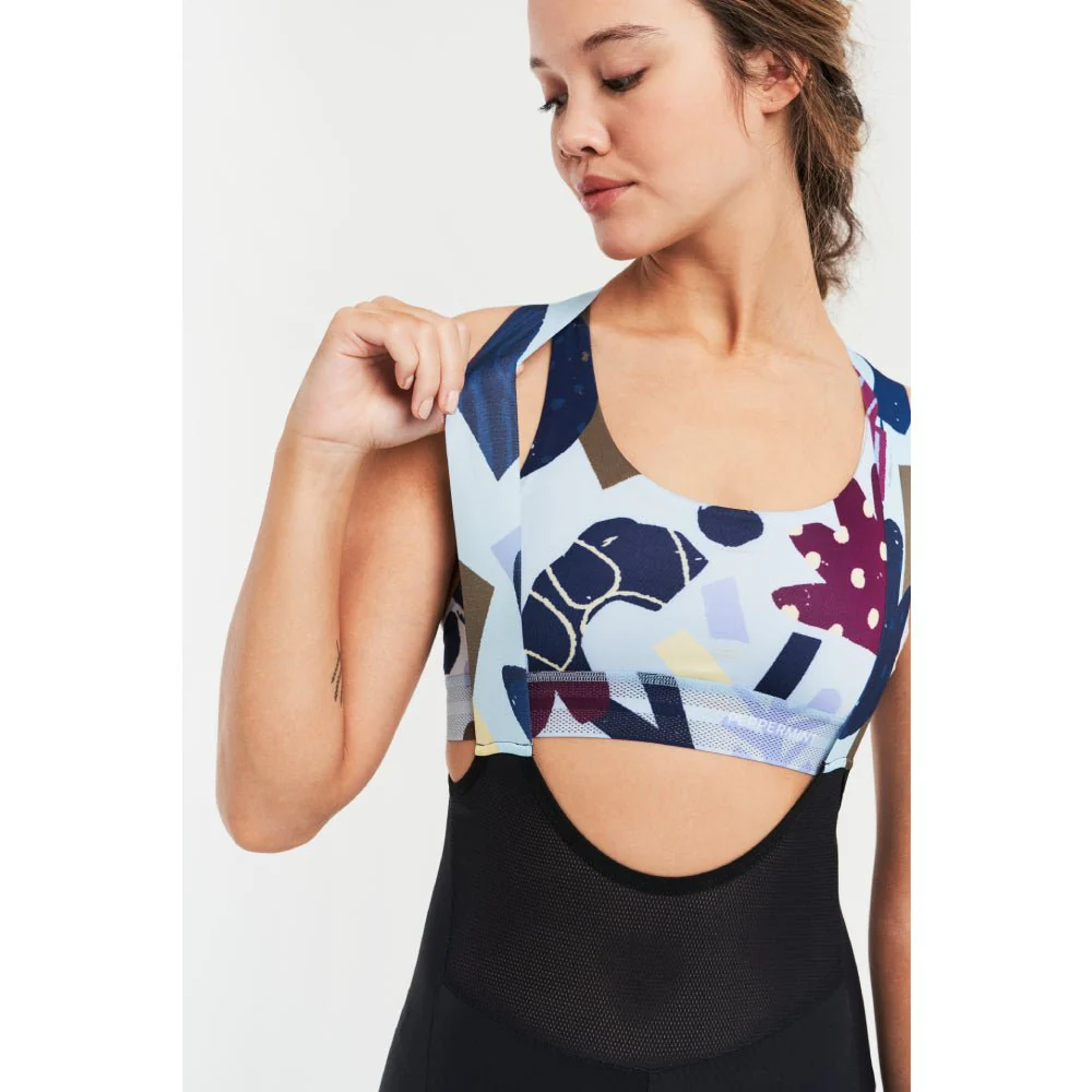 Peppermint Gravel Cargo Womens Bib Short - Image 10
