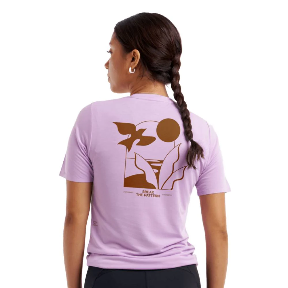 Peppermint Gravel Short Sleeve Womens Jersey - Image 10