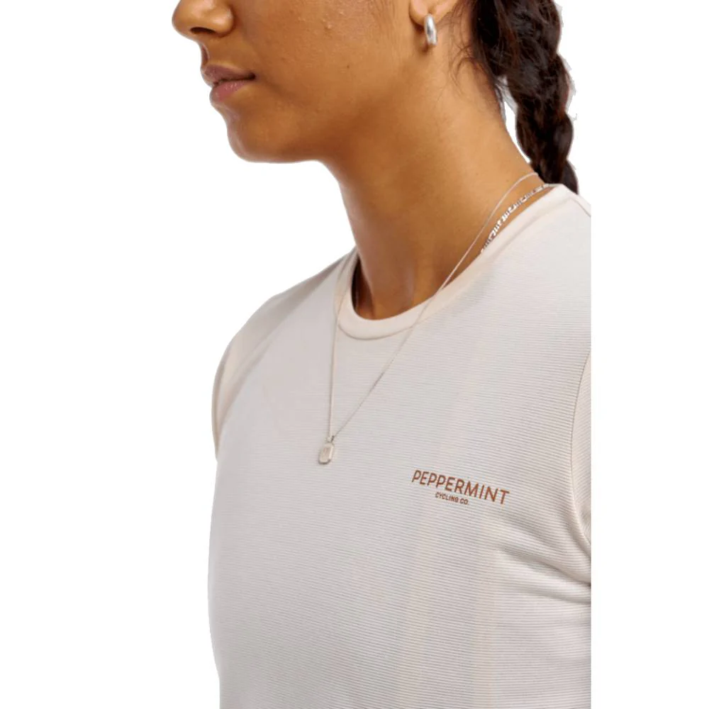 Peppermint Gravel Short Sleeve Womens Jersey - Image 4