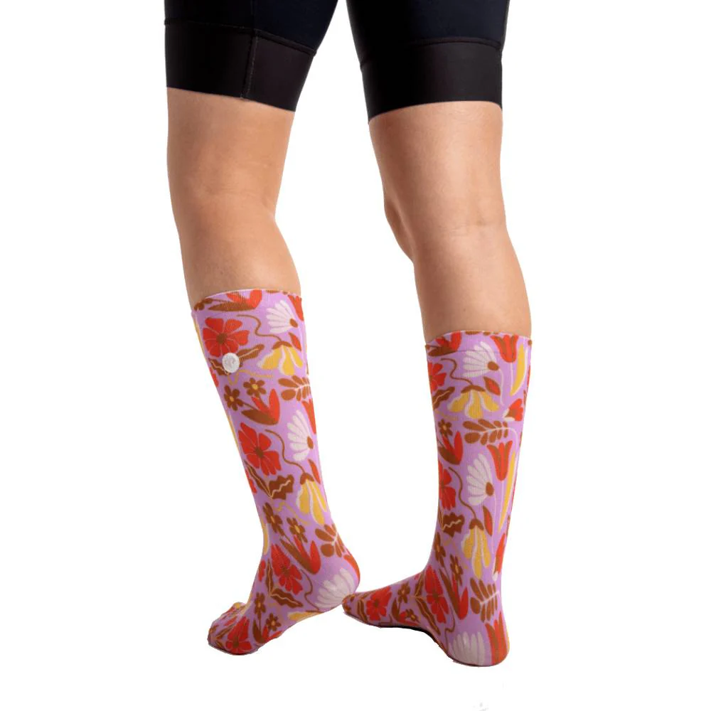 Peppermint Knitted Womens Bike Socks - Image 3