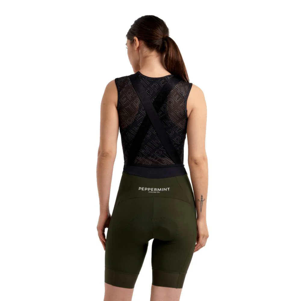 Peppermint Signature Womens Bib Shorts - Image 2