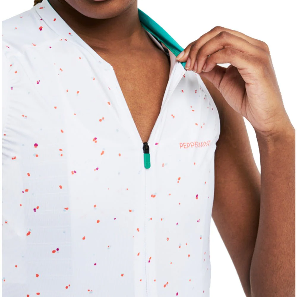 Peppermint Sleeveless Womens Jersey - Image 3