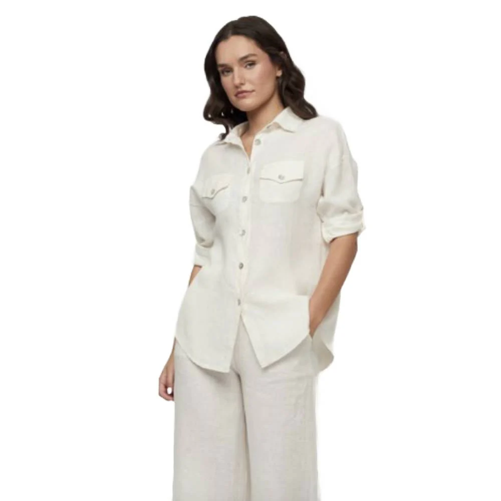 Pistache Womens Double Pocket Blouse 2024 - Image 5