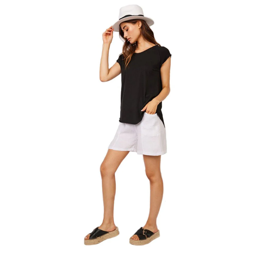 Pistache Womens Viscose Short Sleeve Crew Neck 2023 - Image 9
