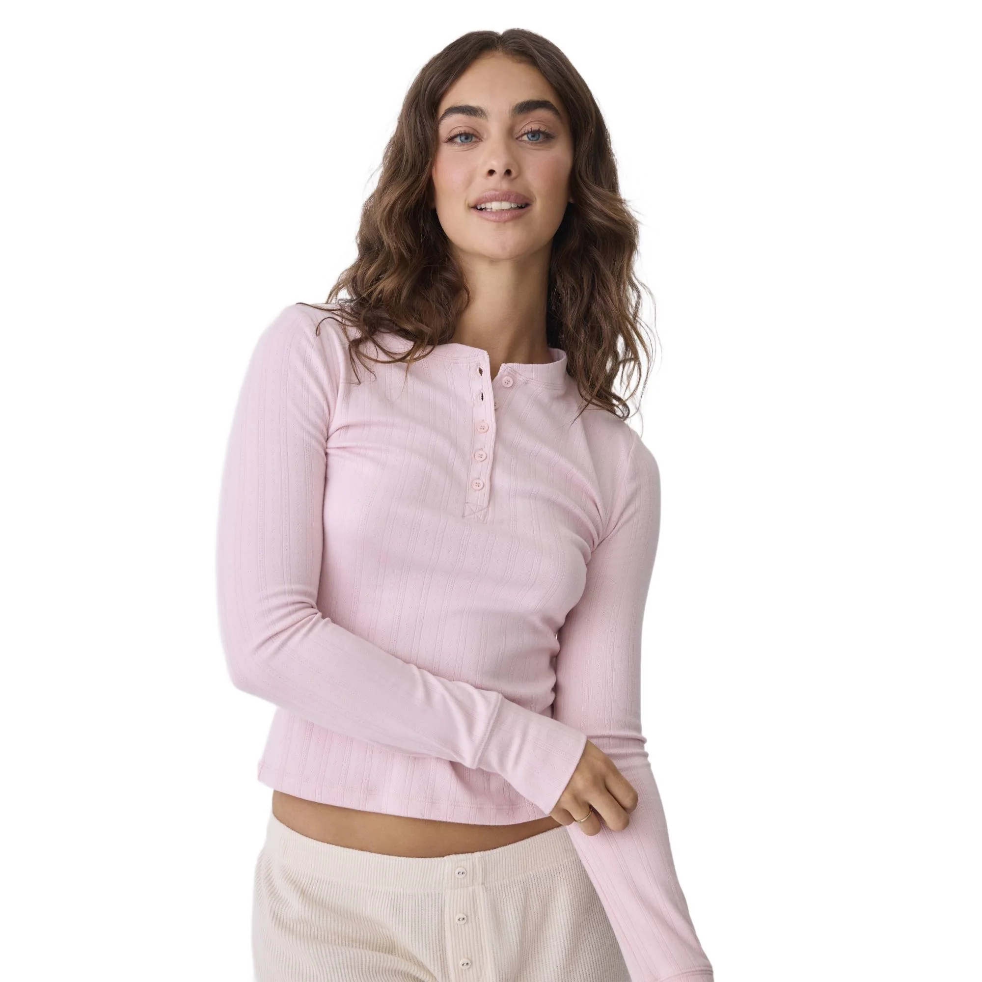 PJ Salvage Back To Basics Womens LS Top 2025 - Image 2