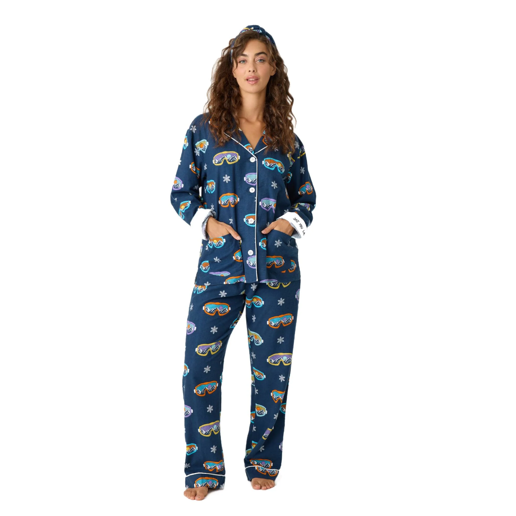 PJ Salvage Womens Flannel PJ Set 2025 - Image 2