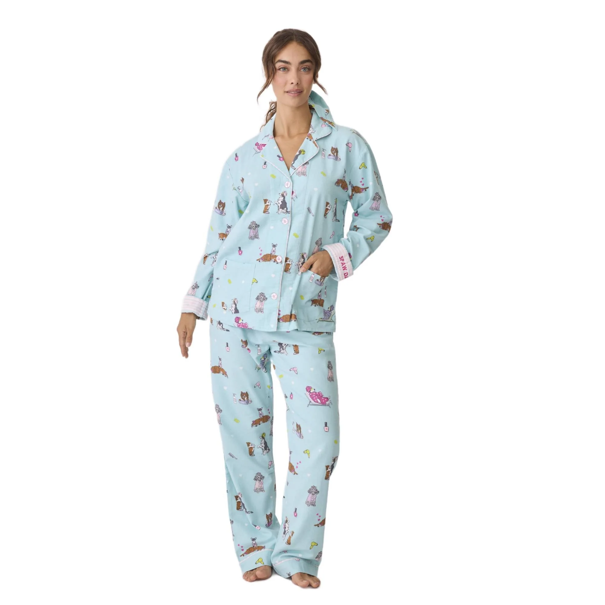 PJ Salvage Womens Flannel PJ Set 2025 - Image 6