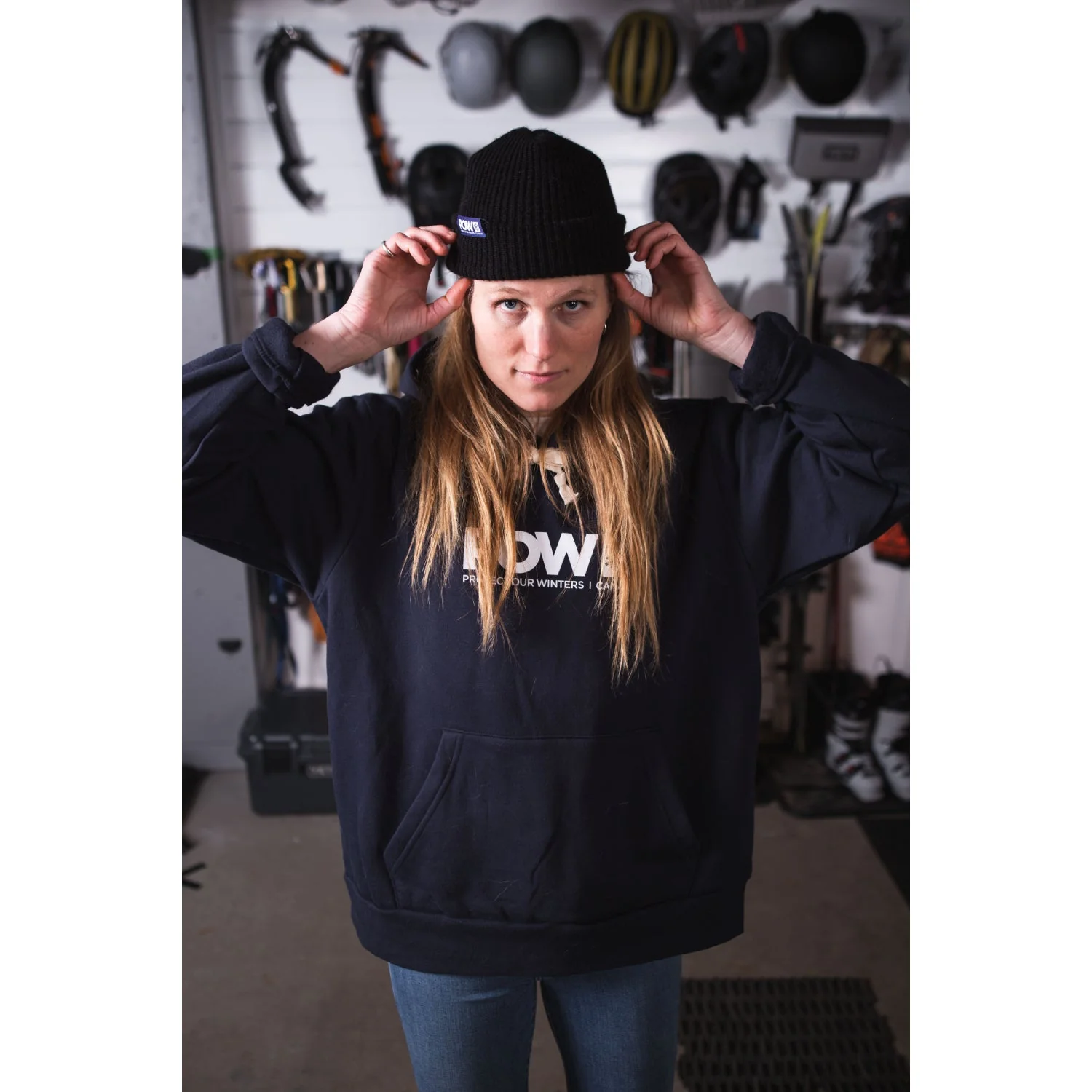 POW Canada Logo Beanie - Image 5