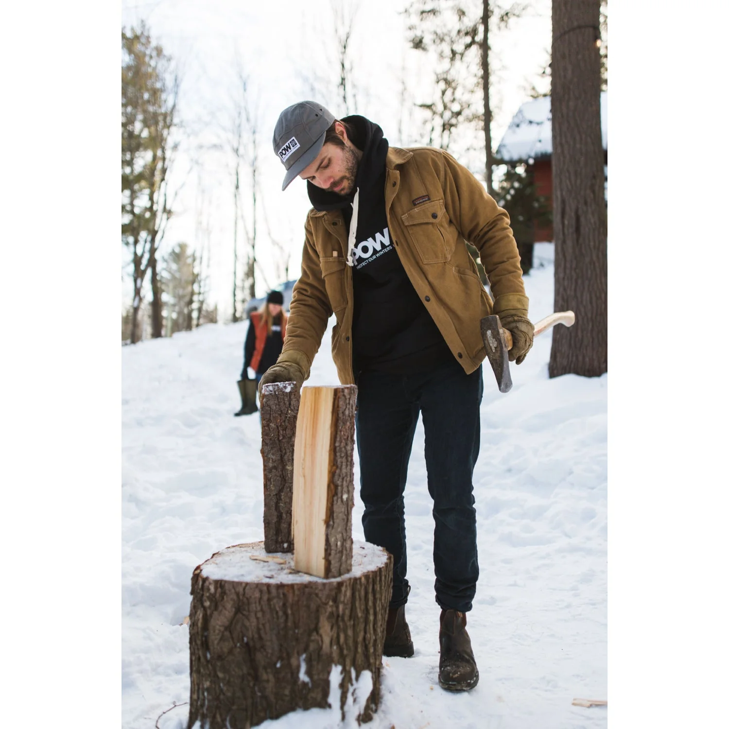 POW Canada Logo Hoody - Image 3